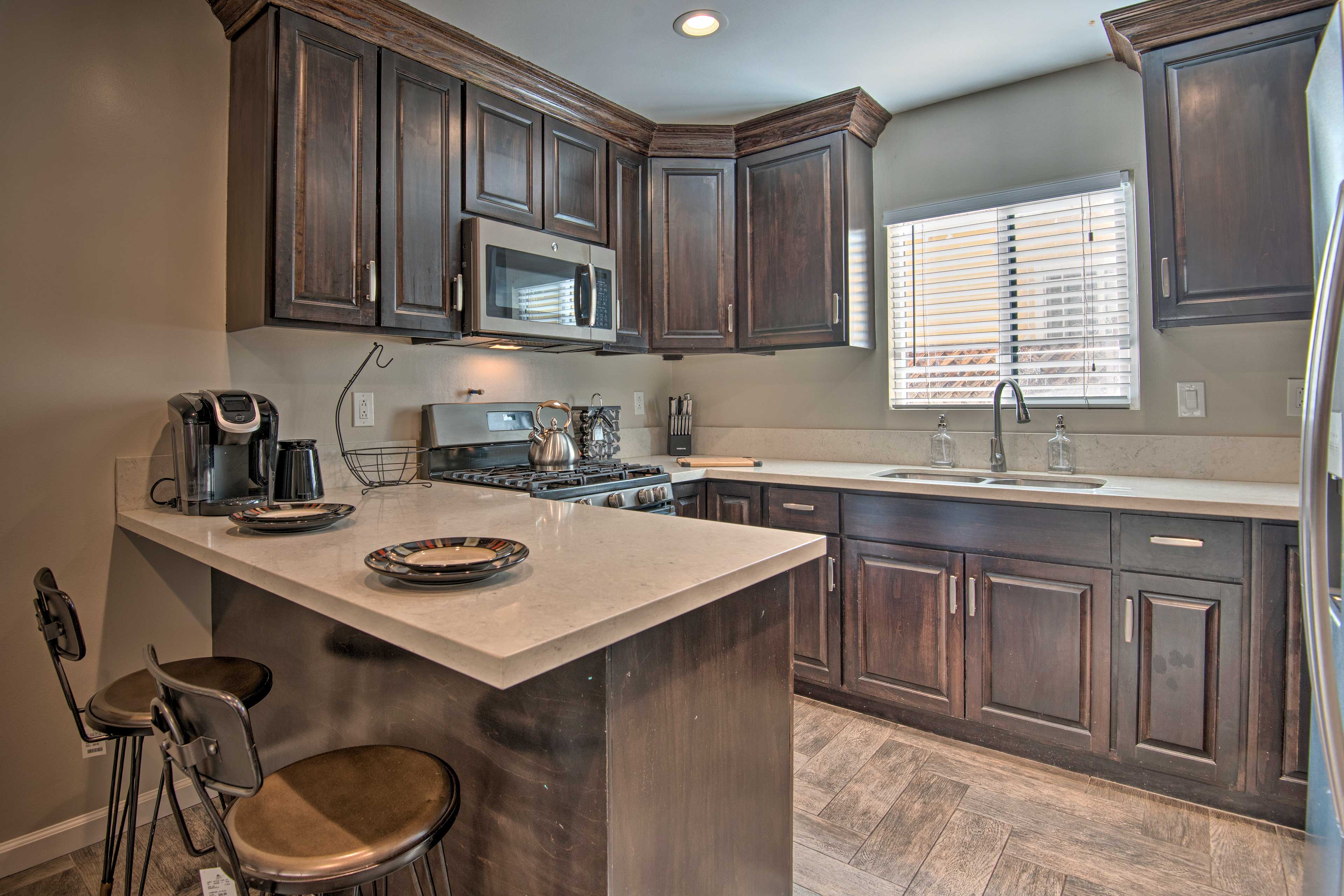 With it's own kitchen this property is great for home cooked meals.