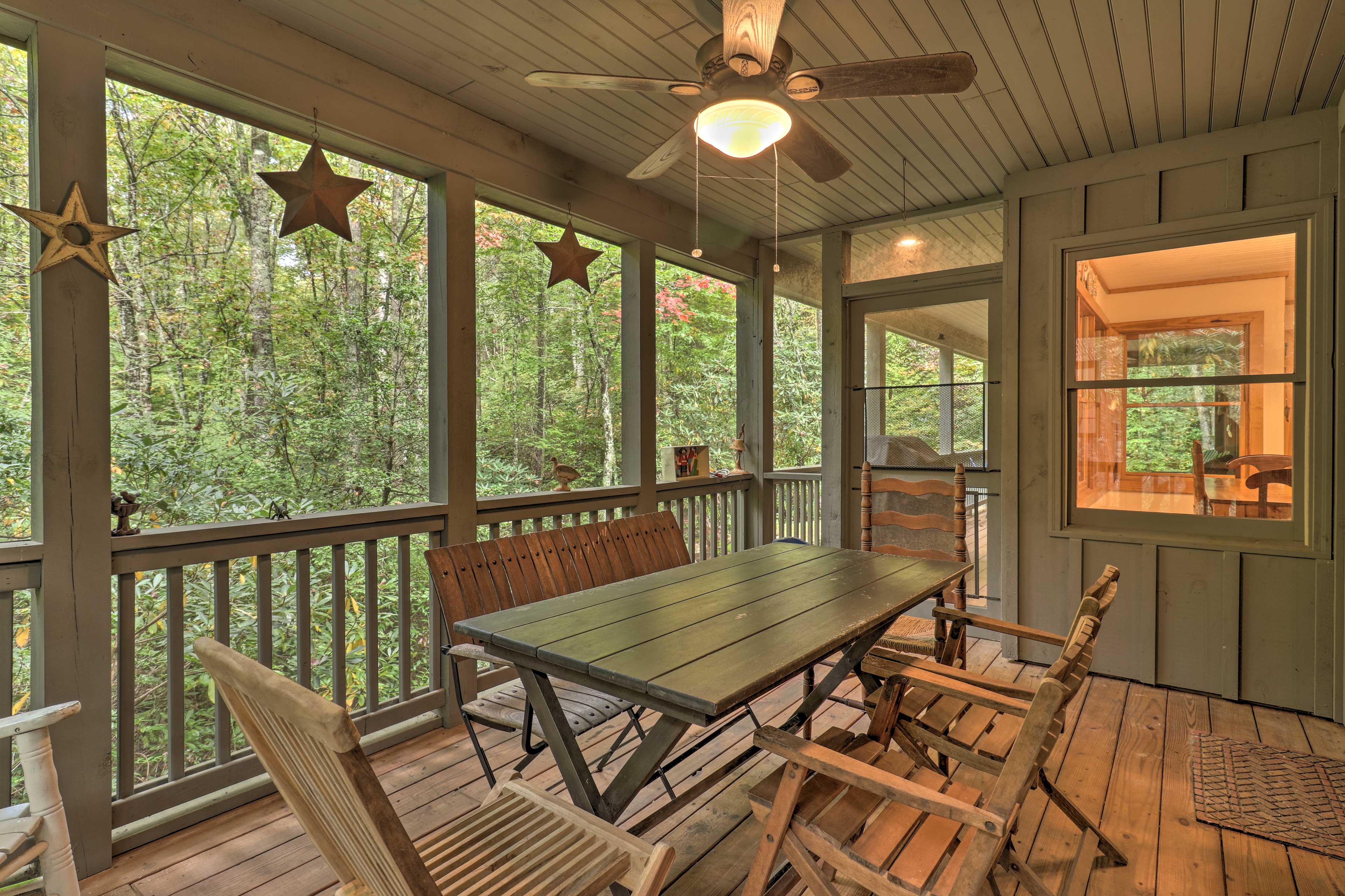 Sunroom | Wooded Views