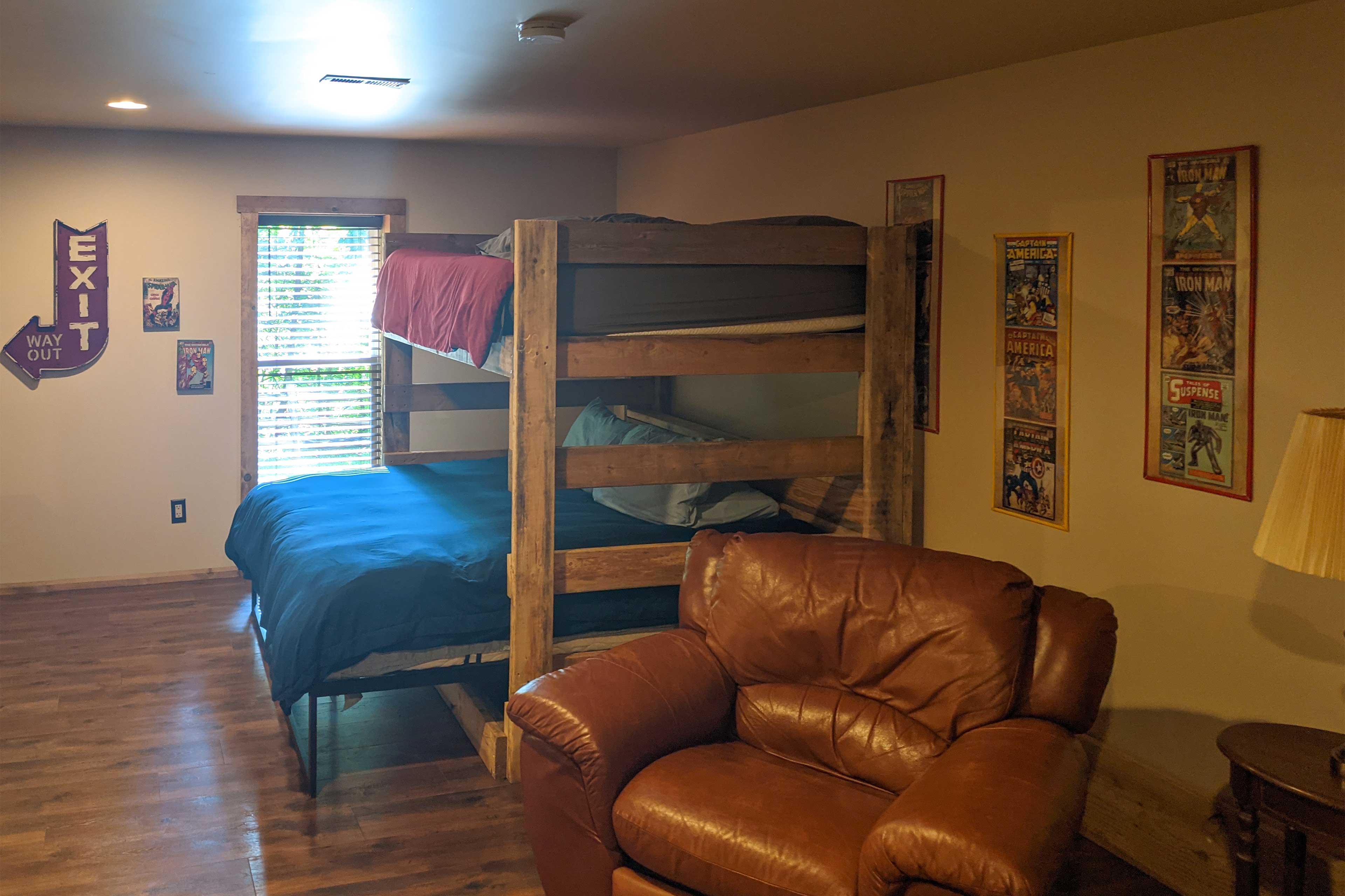 Bedroom 3 | King/Queen Bunk Bed