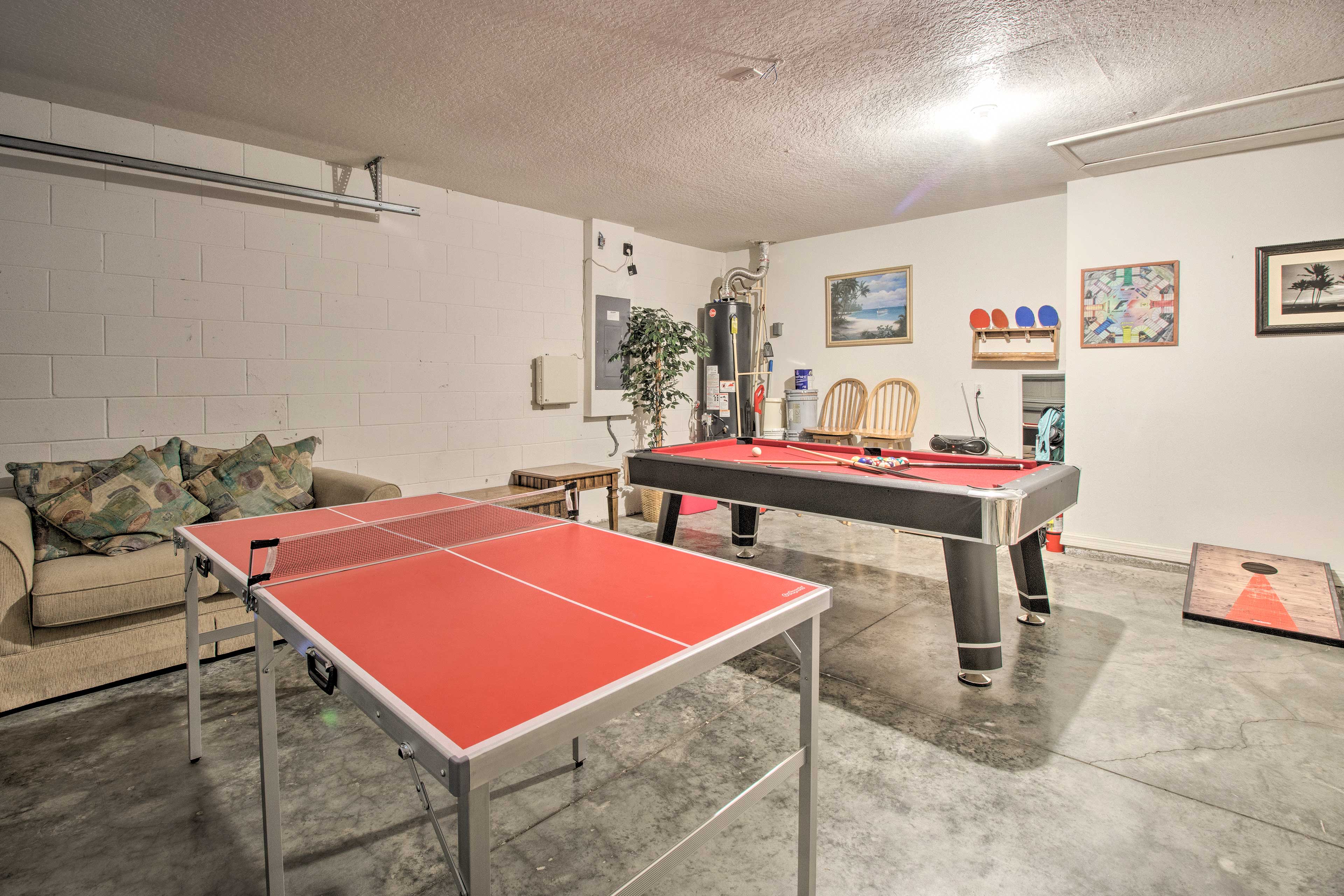 Garage Game Room