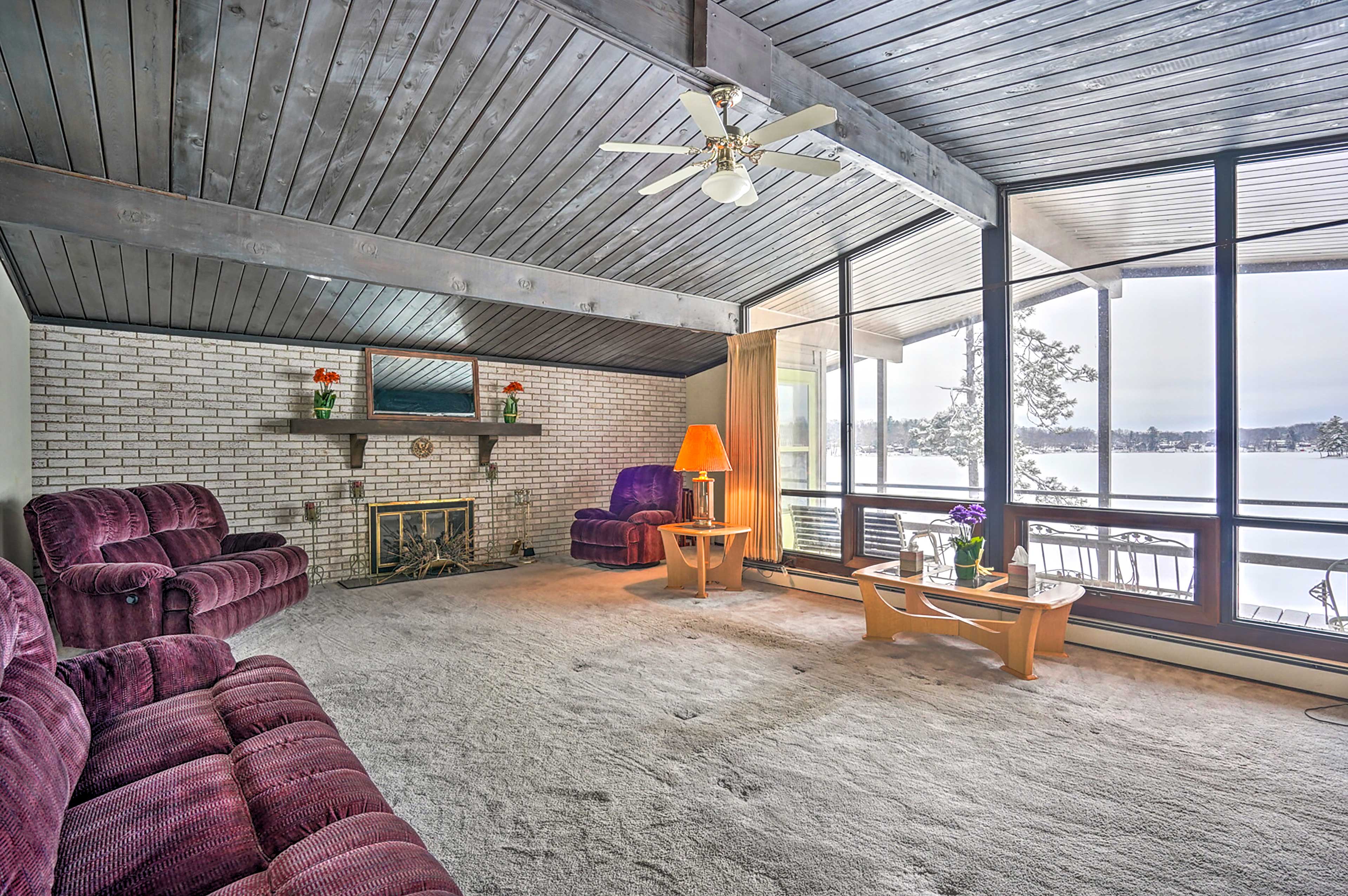 Living Room | Covered Deck & Patio