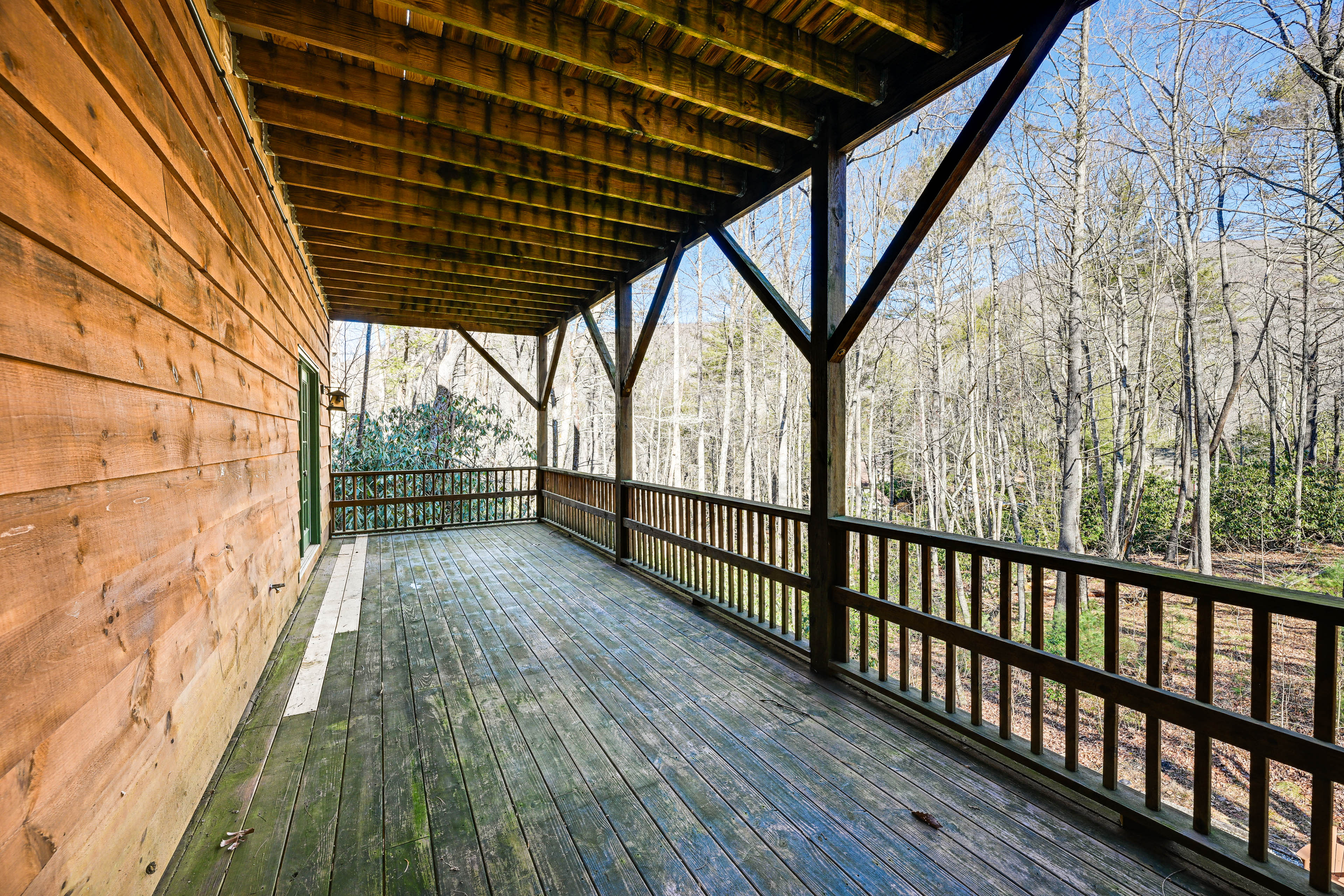 Private Covered Deck