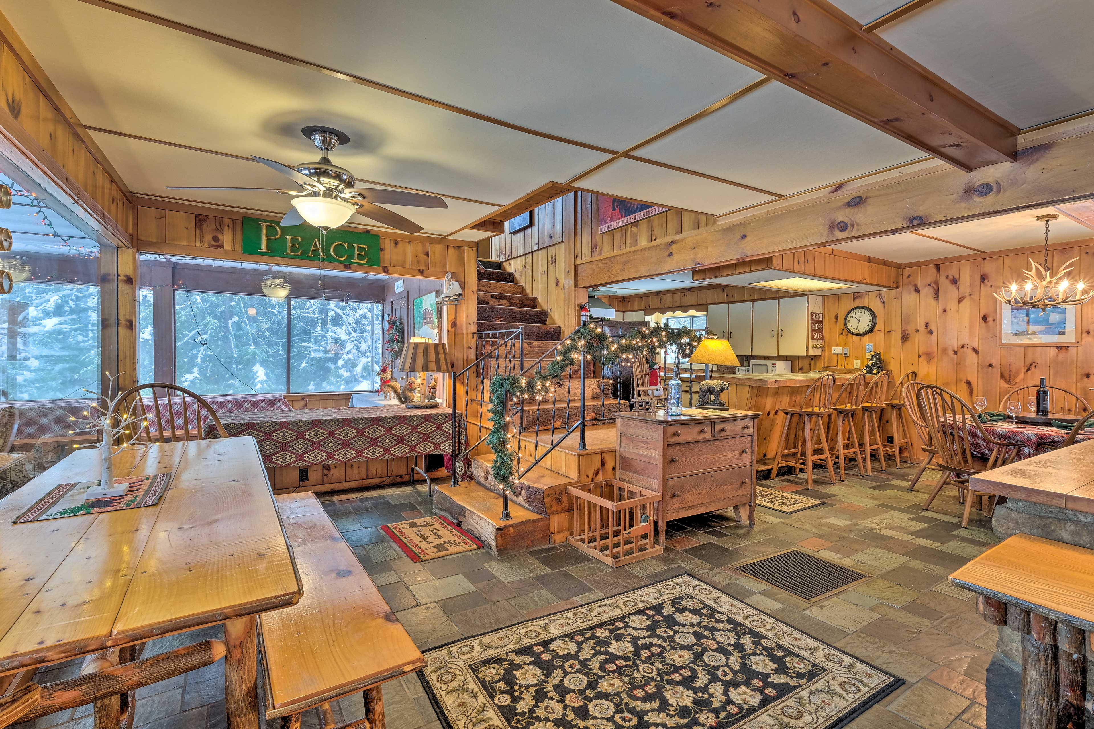 Dining Space | Dishware/Flatware | 1st Floor