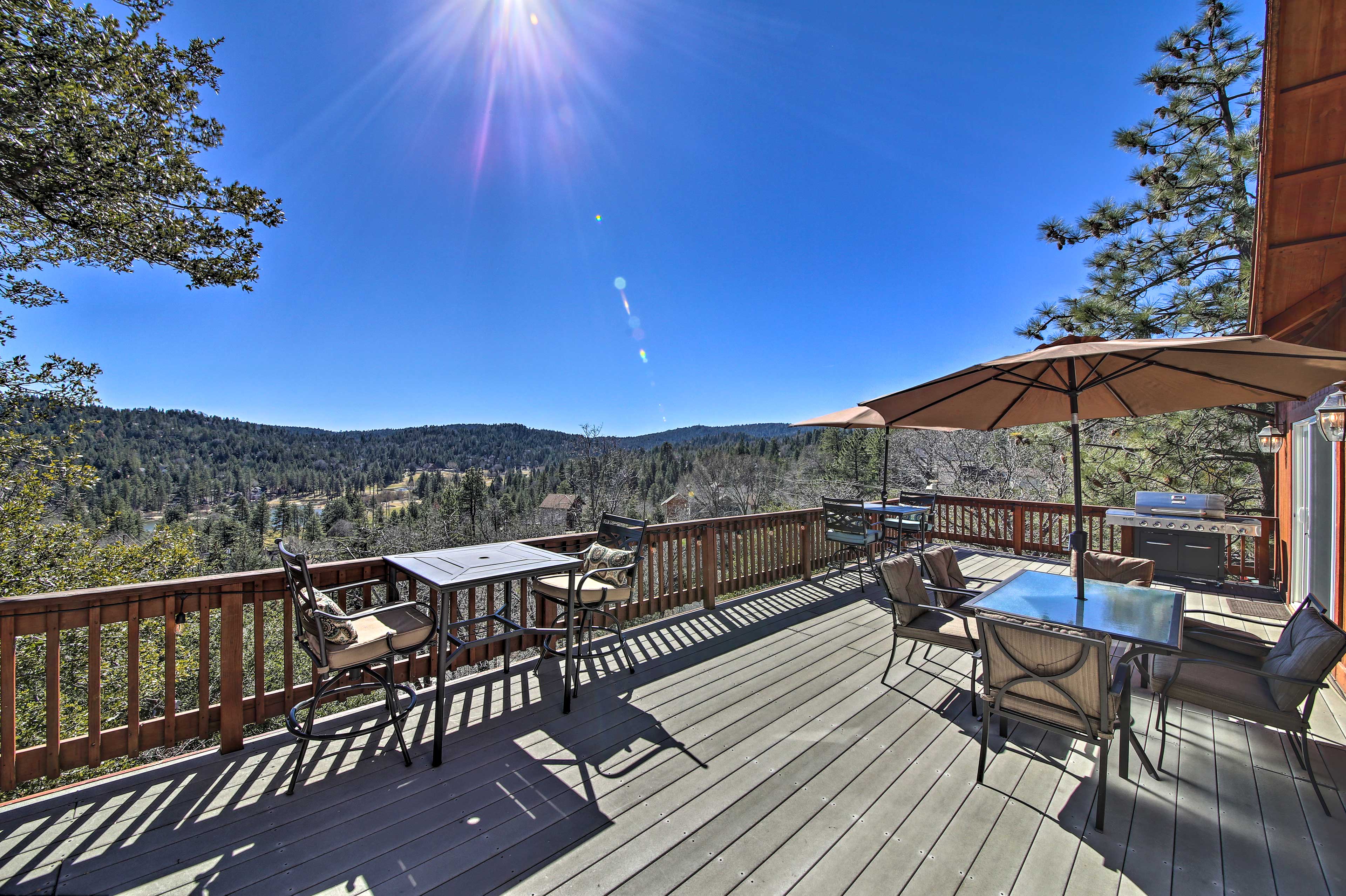 Lake Arrowhead Vacation Rental | 3BR | 2.5BA | 2,372 Sq Ft | Stairs Required