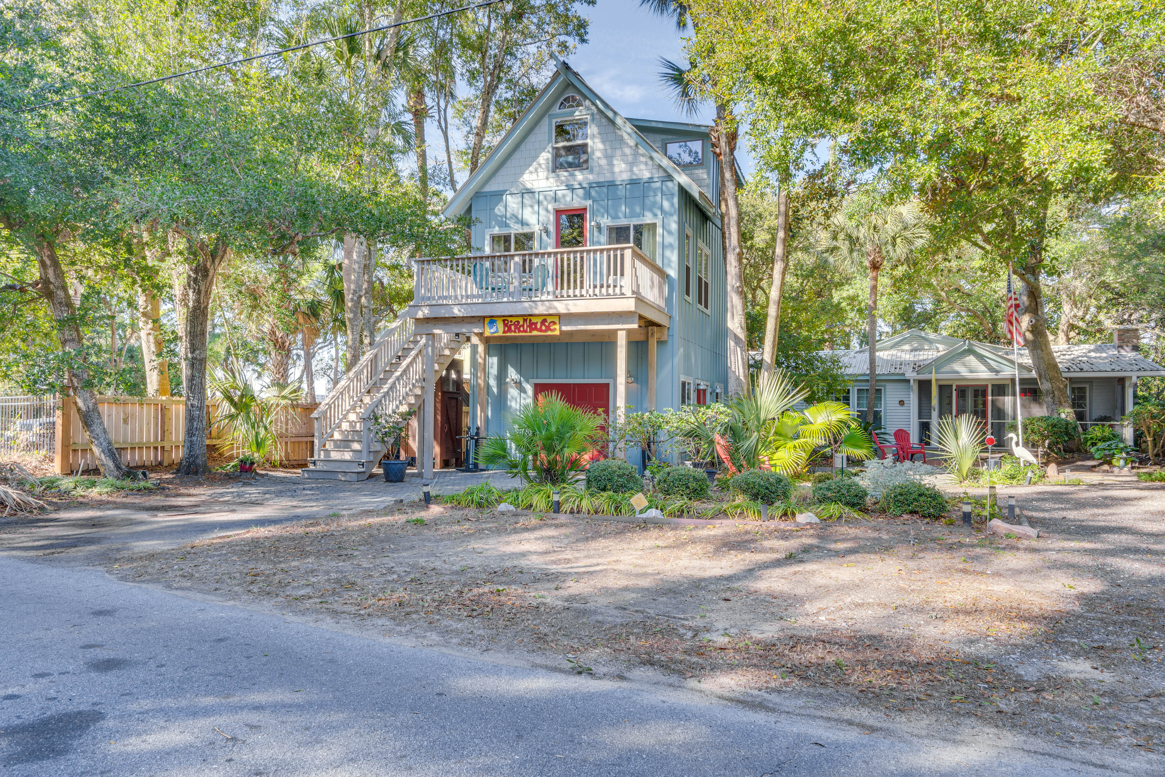 Folly Beach Vacation Rental | 2BR | 2BA | Stairs Required | 1,200 Sq Ft