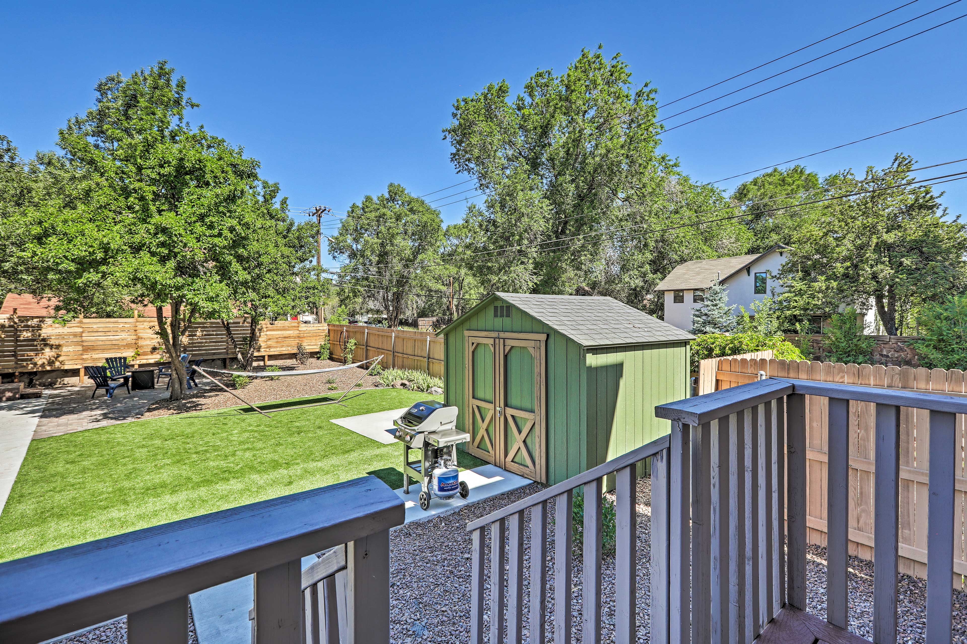 Outdoor Space | Gas Grill | Lawn