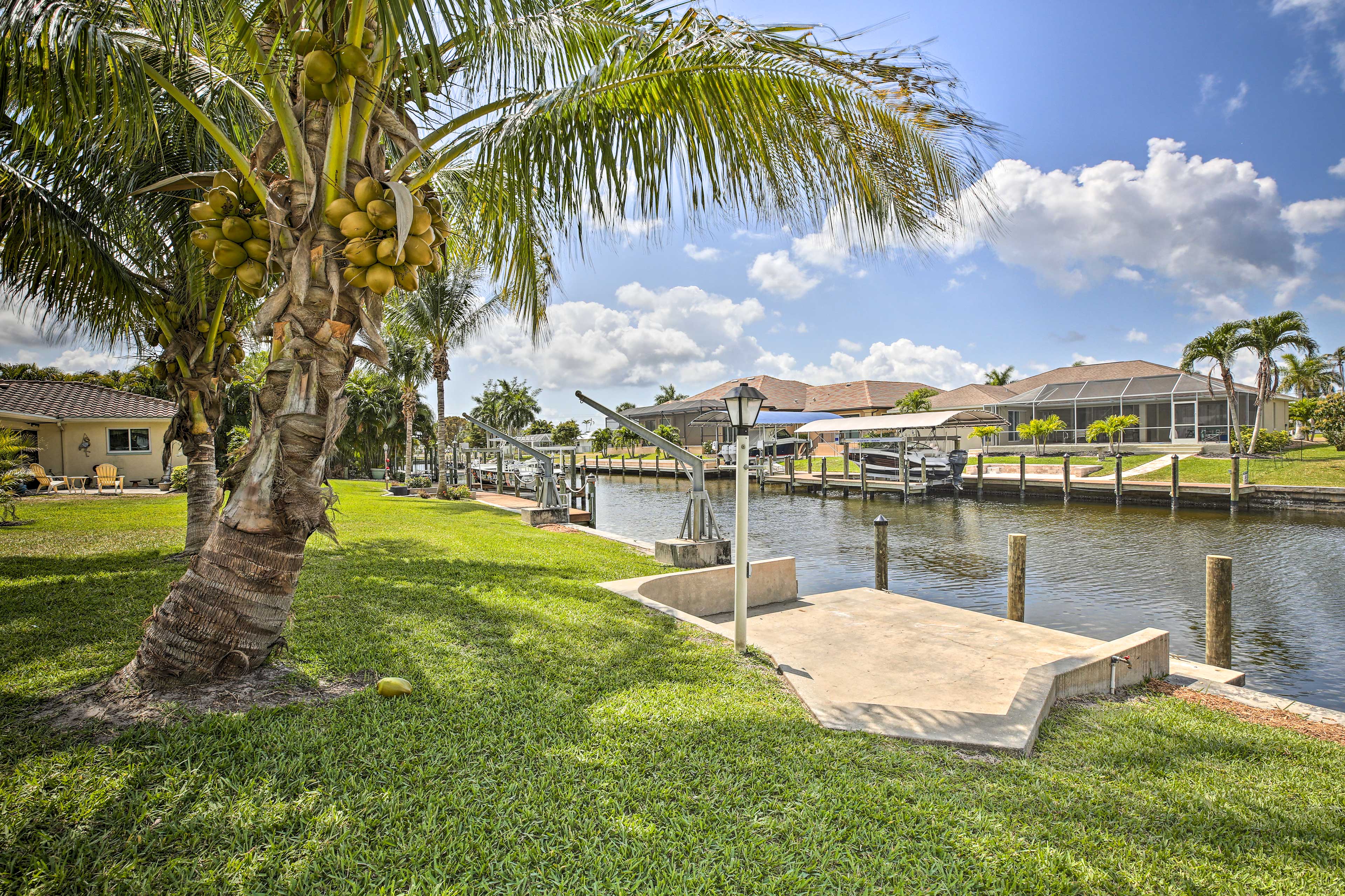 Cape Coral Vacation Rental | 3BR | 2BA | 1,322 Sq Ft | Step-Free Access