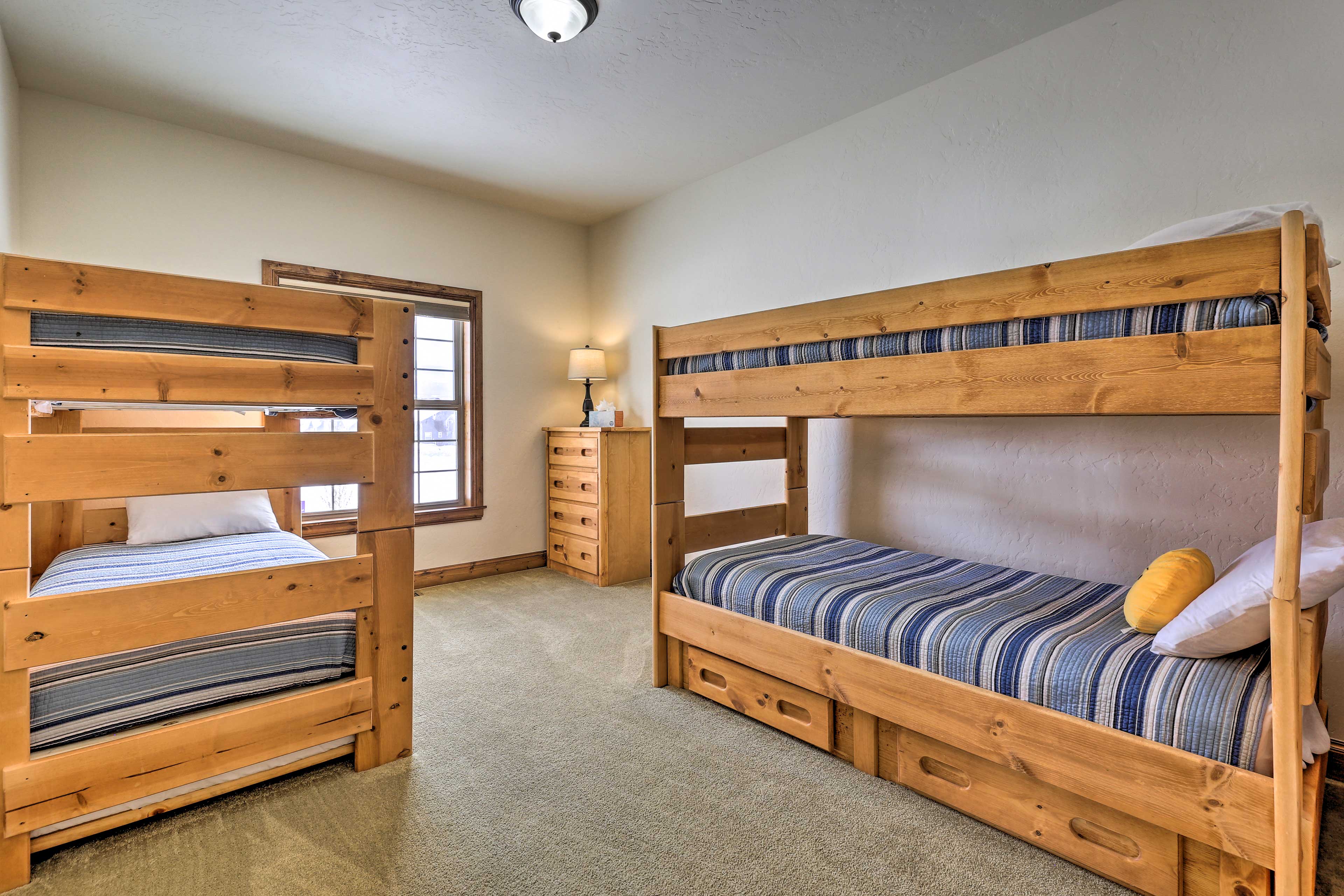 Bedroom 4 | 2 Twin Bunk Beds | Twin Trundle Bed