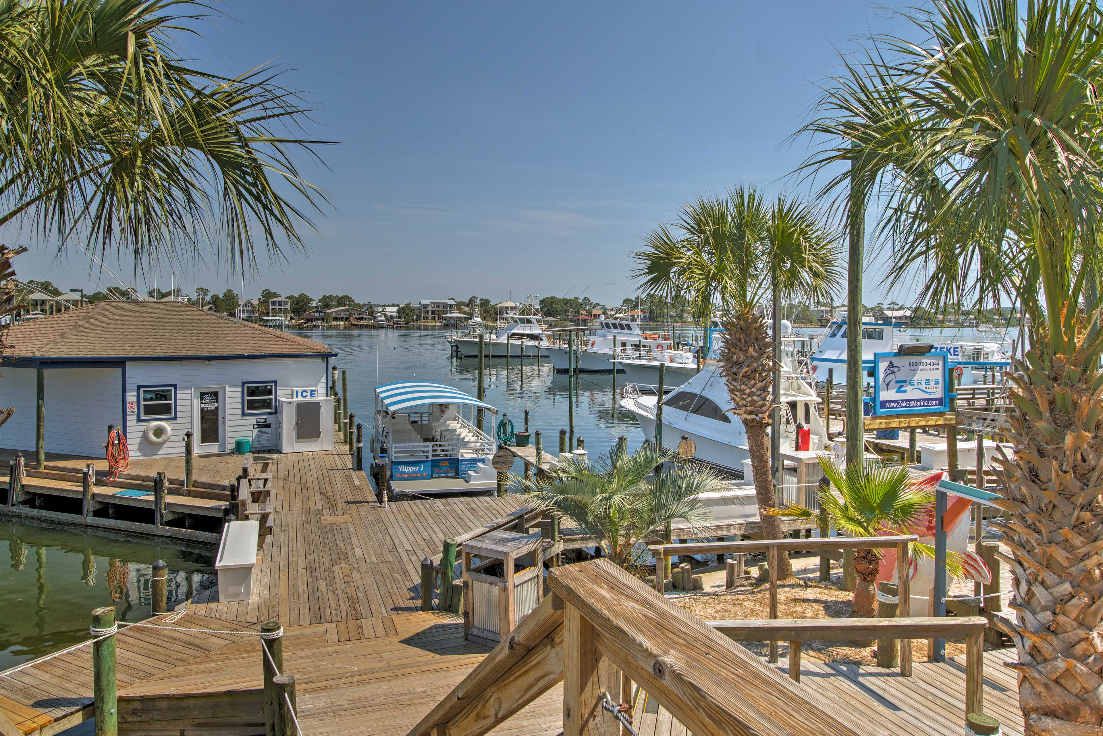 Zeke's Landing | Boat Charters | Located Across the Street