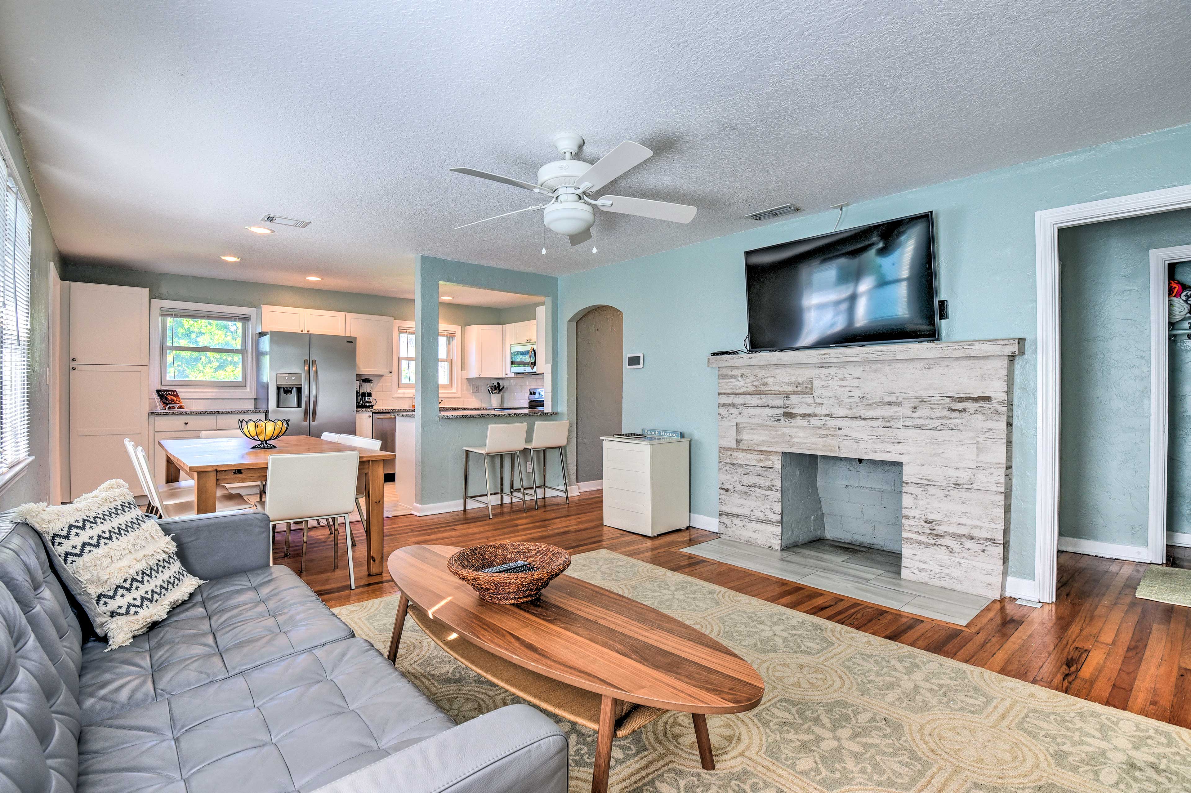 Daytona Beach Vacation Rental | 3BR | 2BA | 2,400 Sq Ft | Steps to Enter