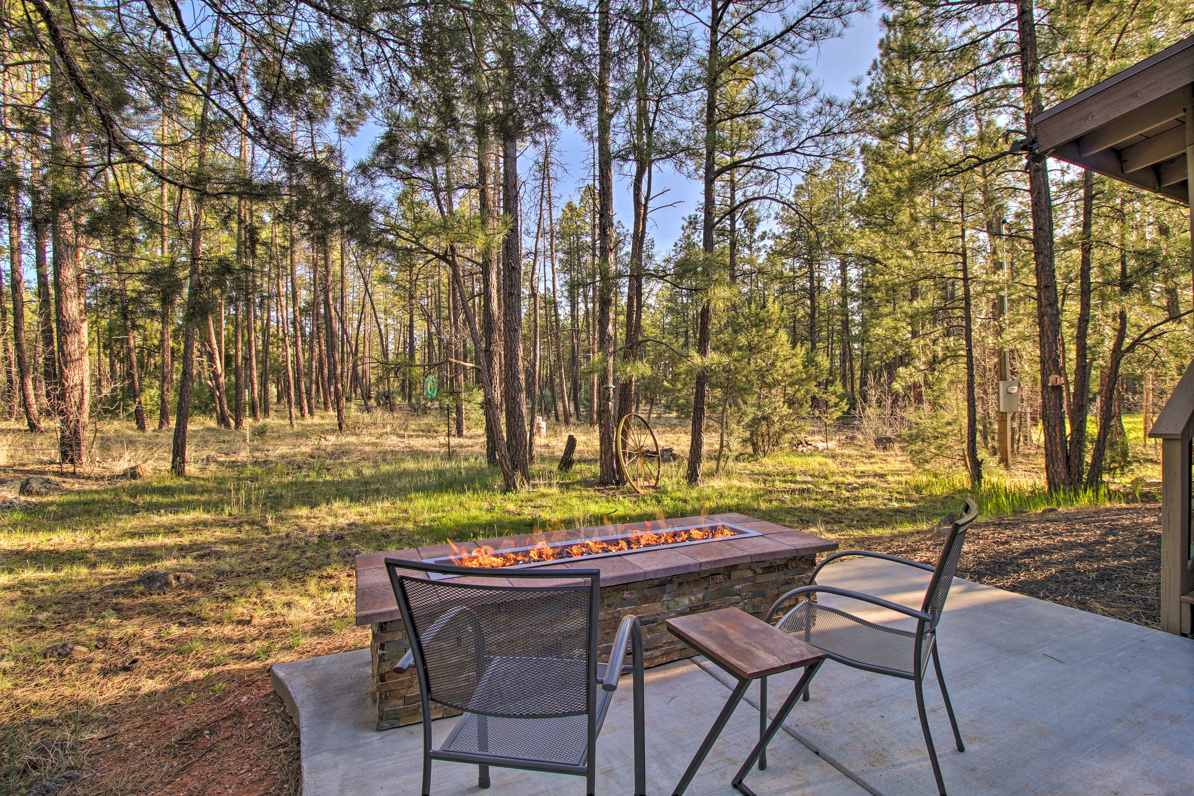 Private Yard | Gas Fire Pit