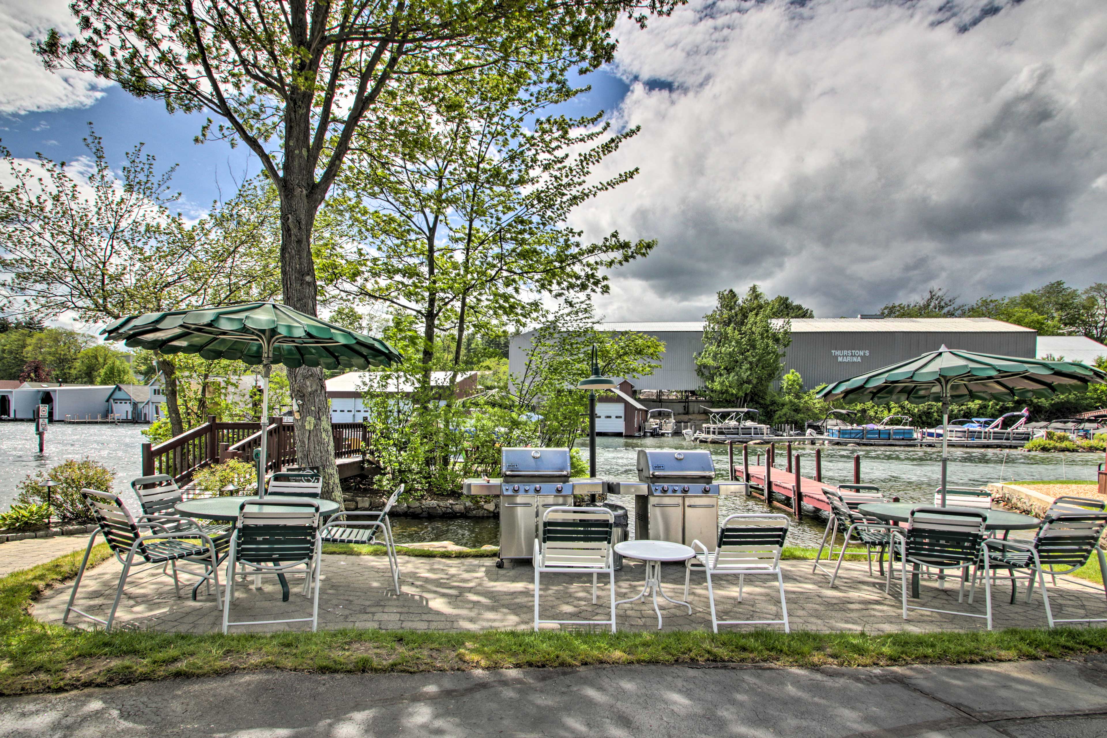 Sit in the shade and enjoy the day.