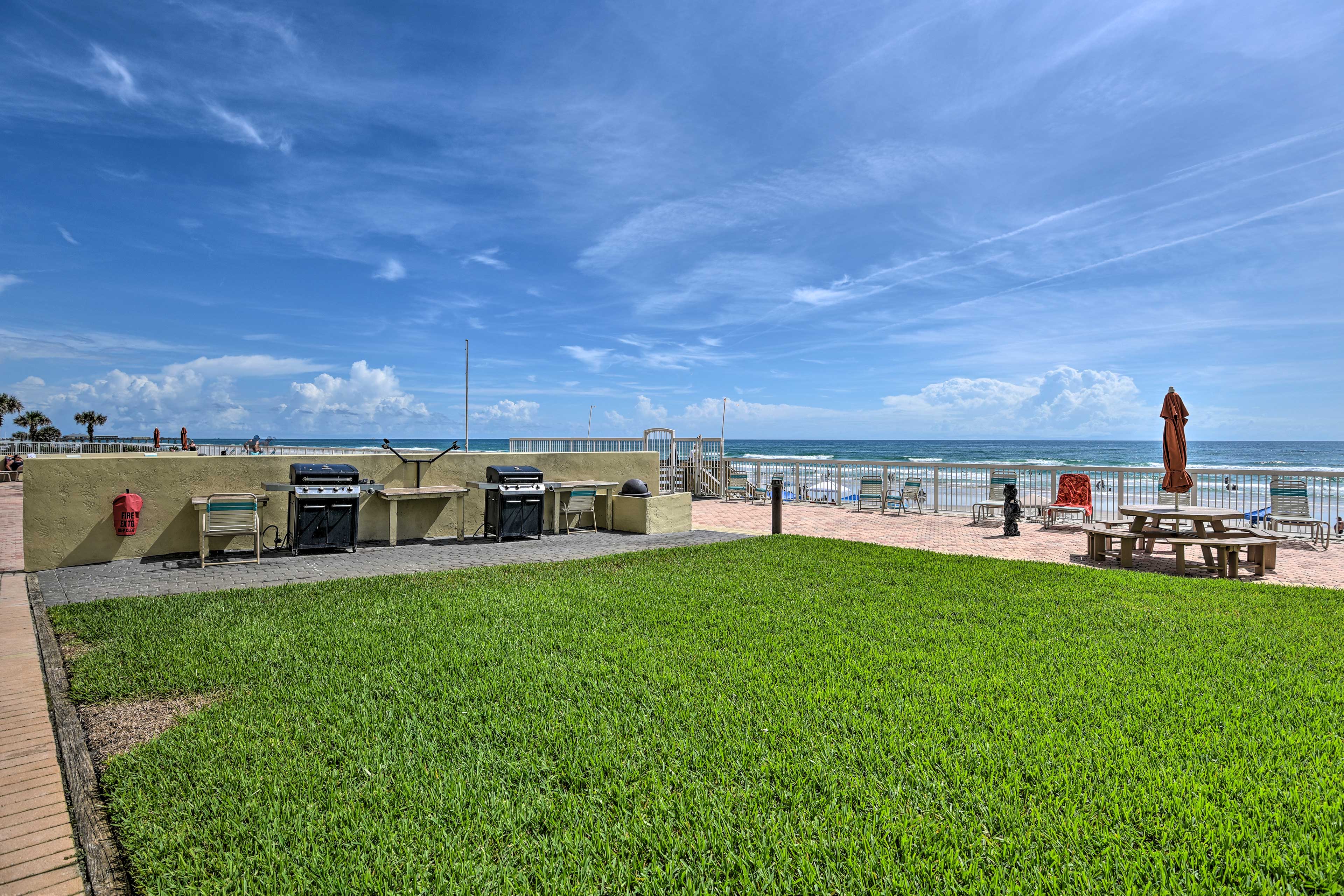 Community Barbecue Area