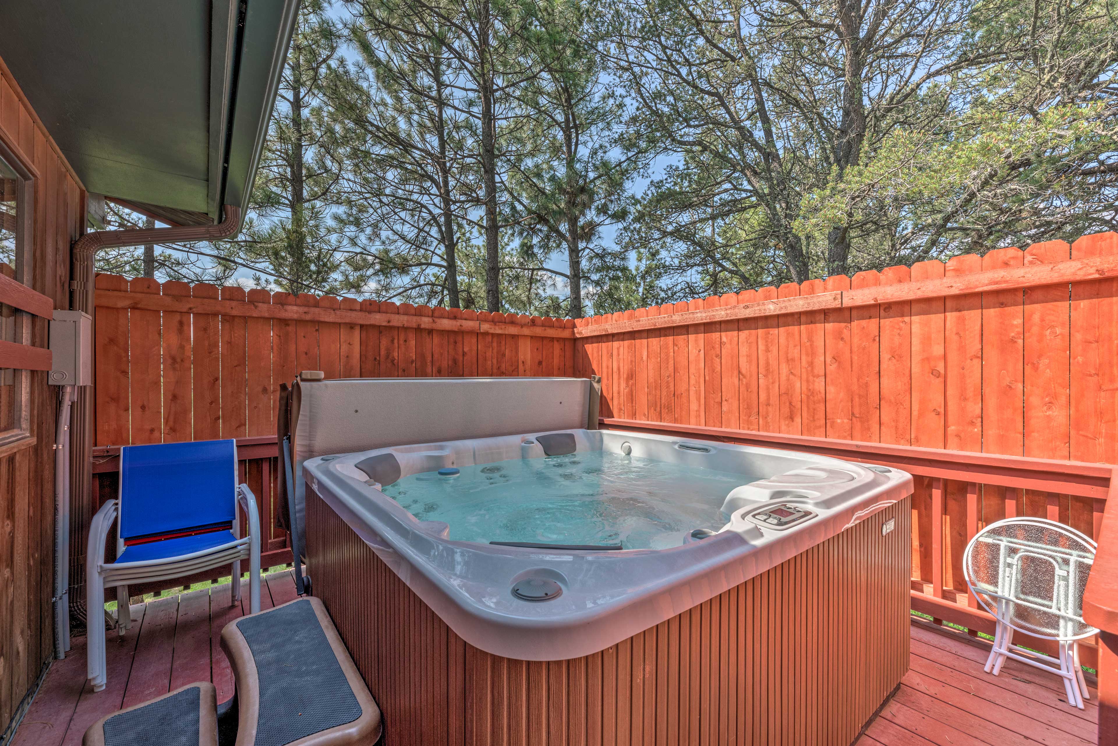 Cabin Exterior | Private Hot Tub