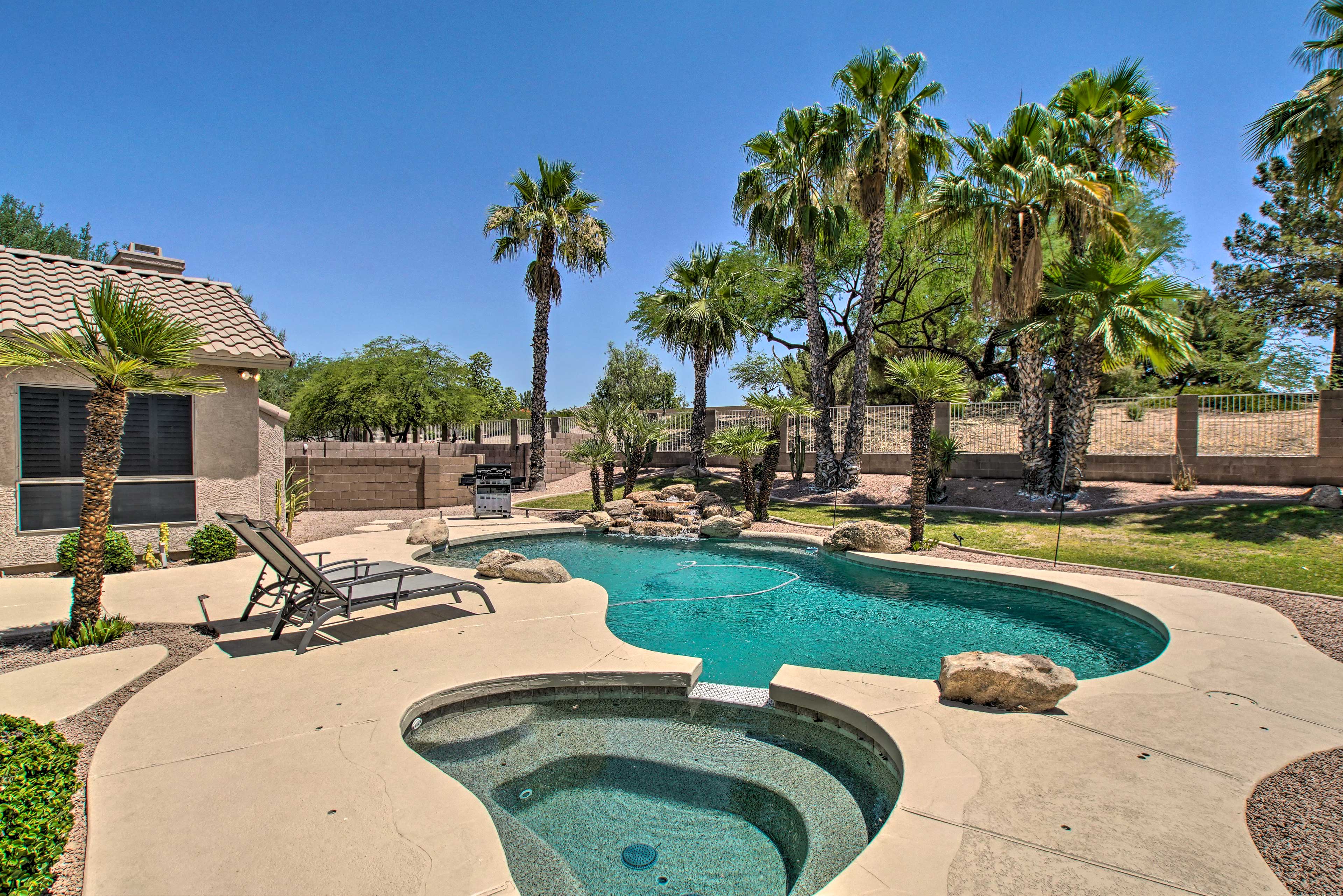 Ideally Located Chandler Home w/ Pool & Hot Tub!