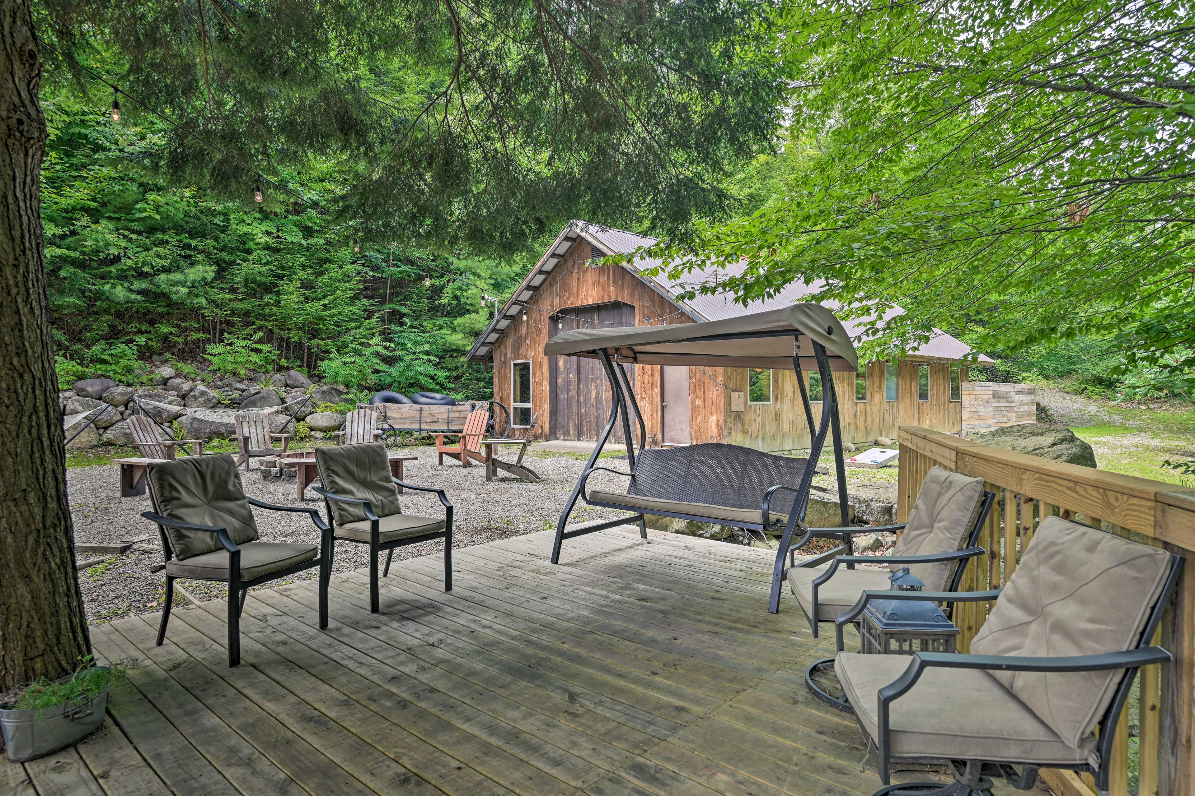 Outdoor Area w/ Fire Pit