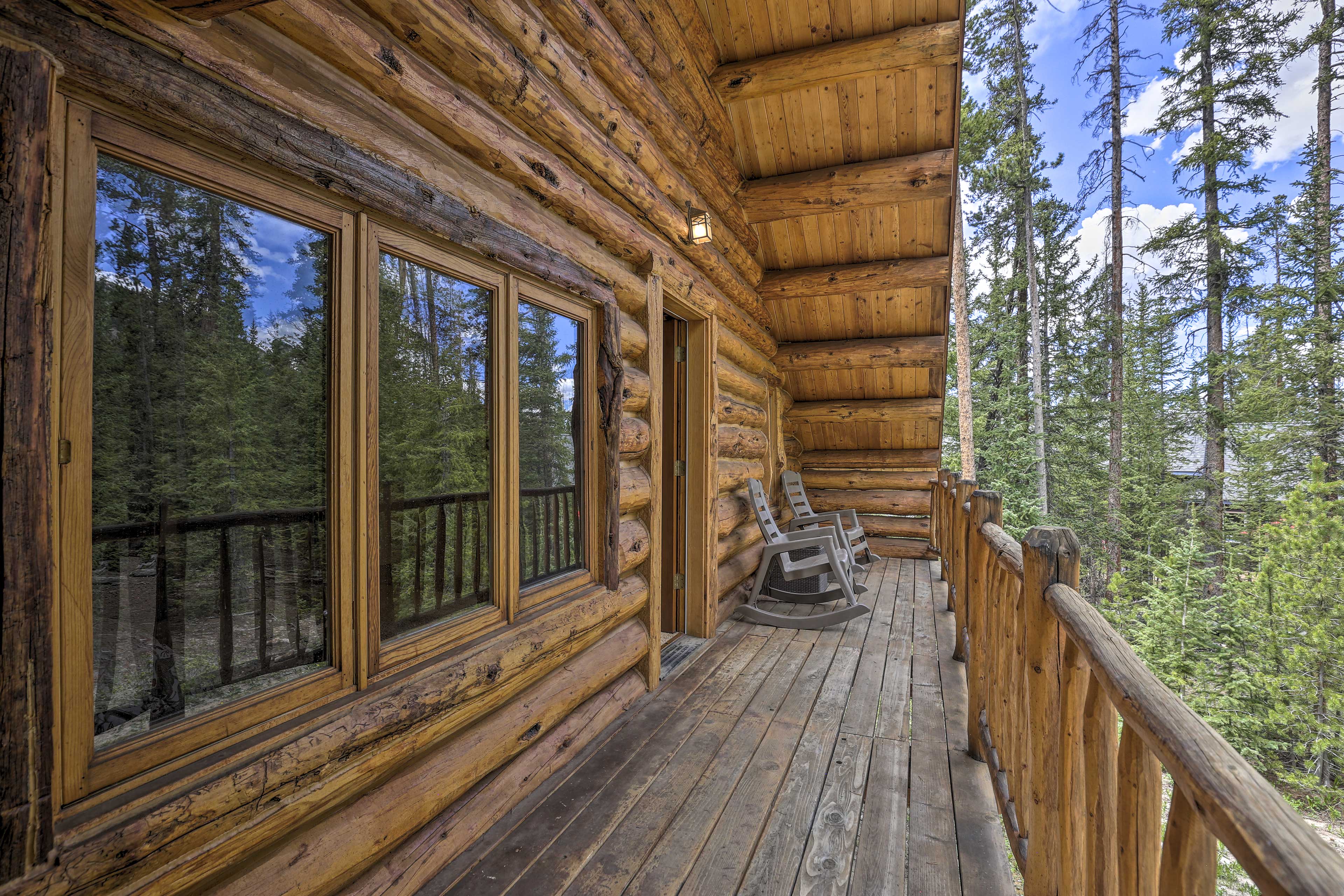 Private Balcony | Forest & Mountain Views