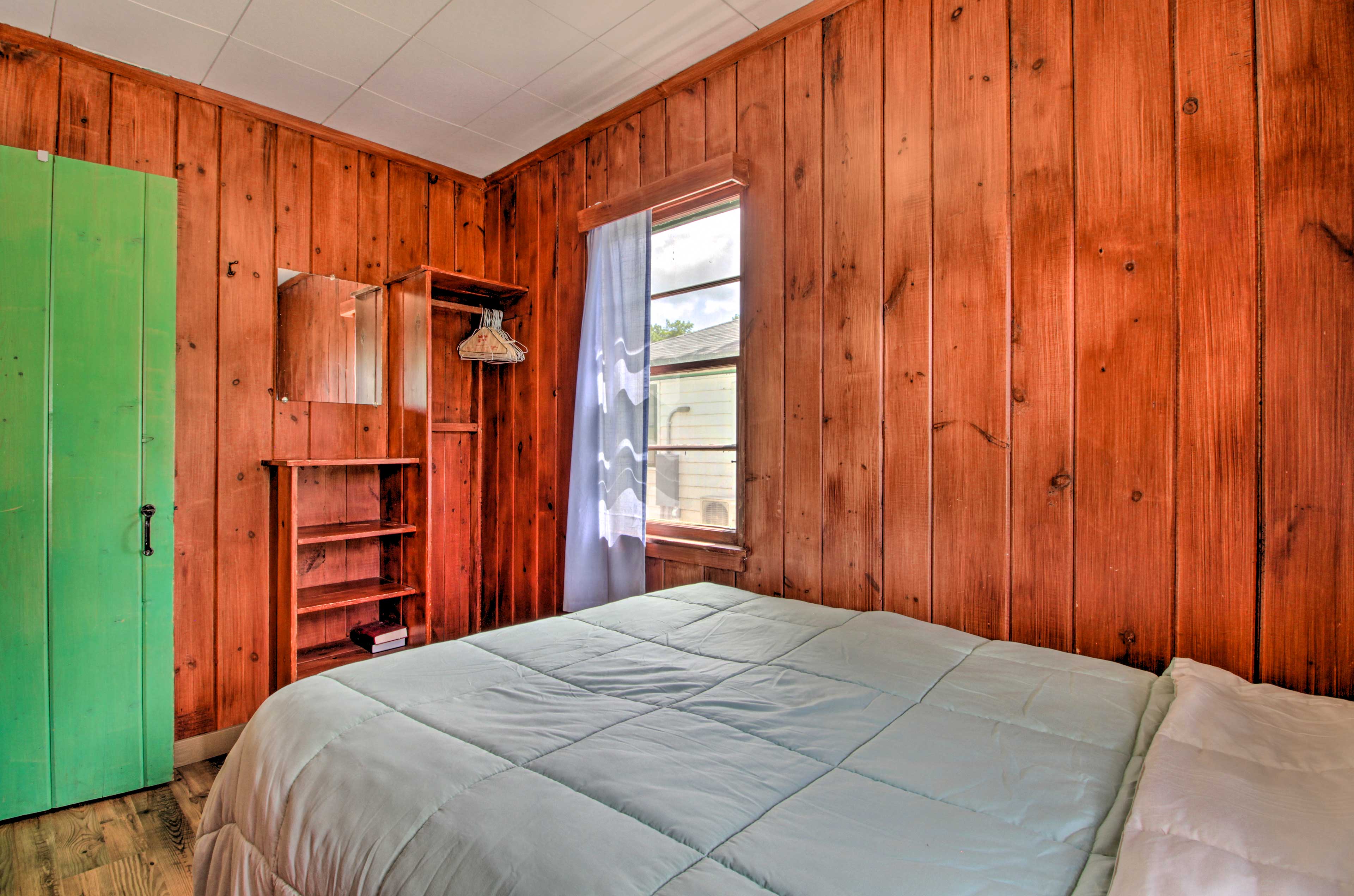 You'll find plenty of natural light in the bedrooms.