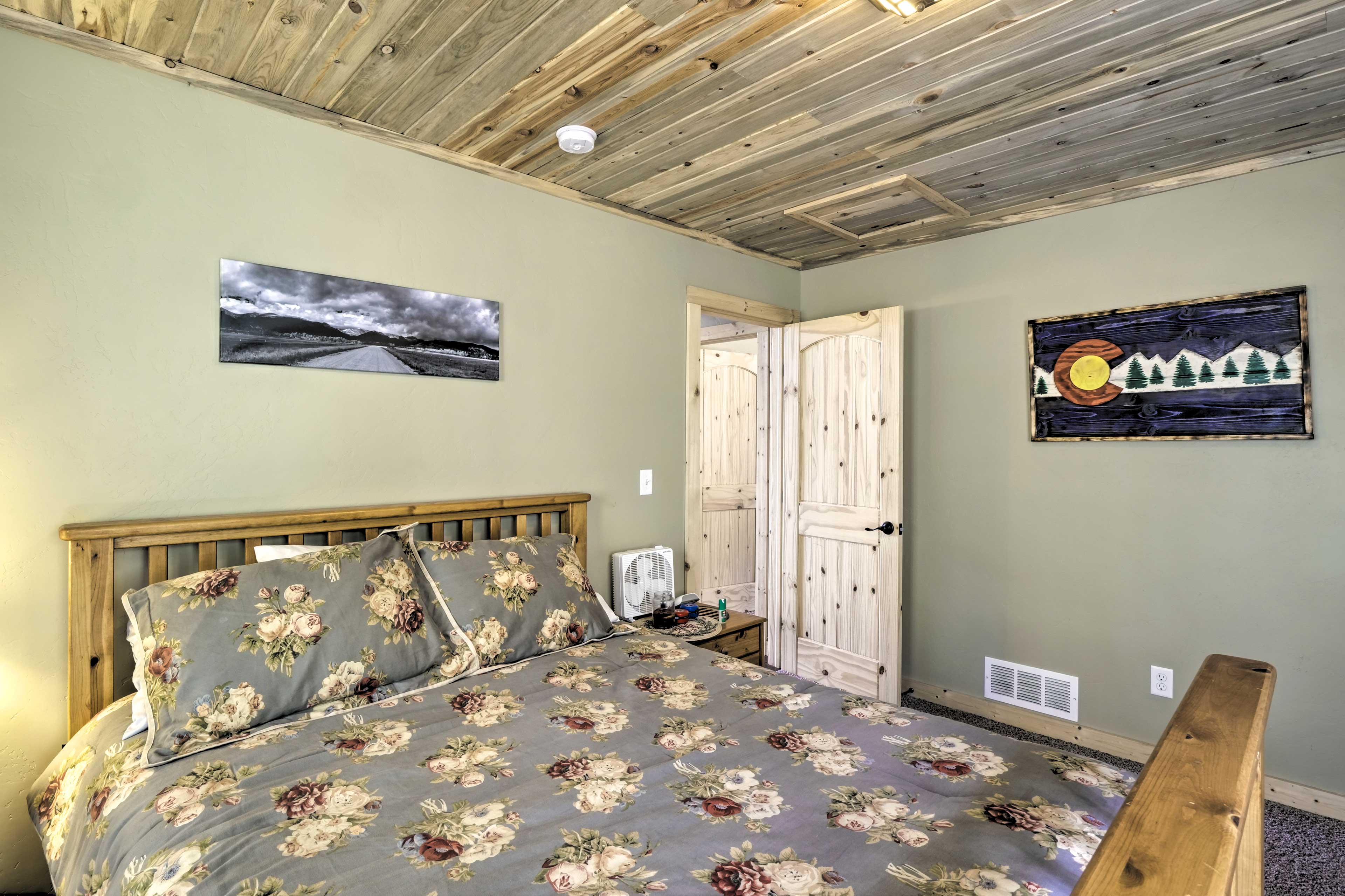 Two guests can share this cozy-yet-spacious room.