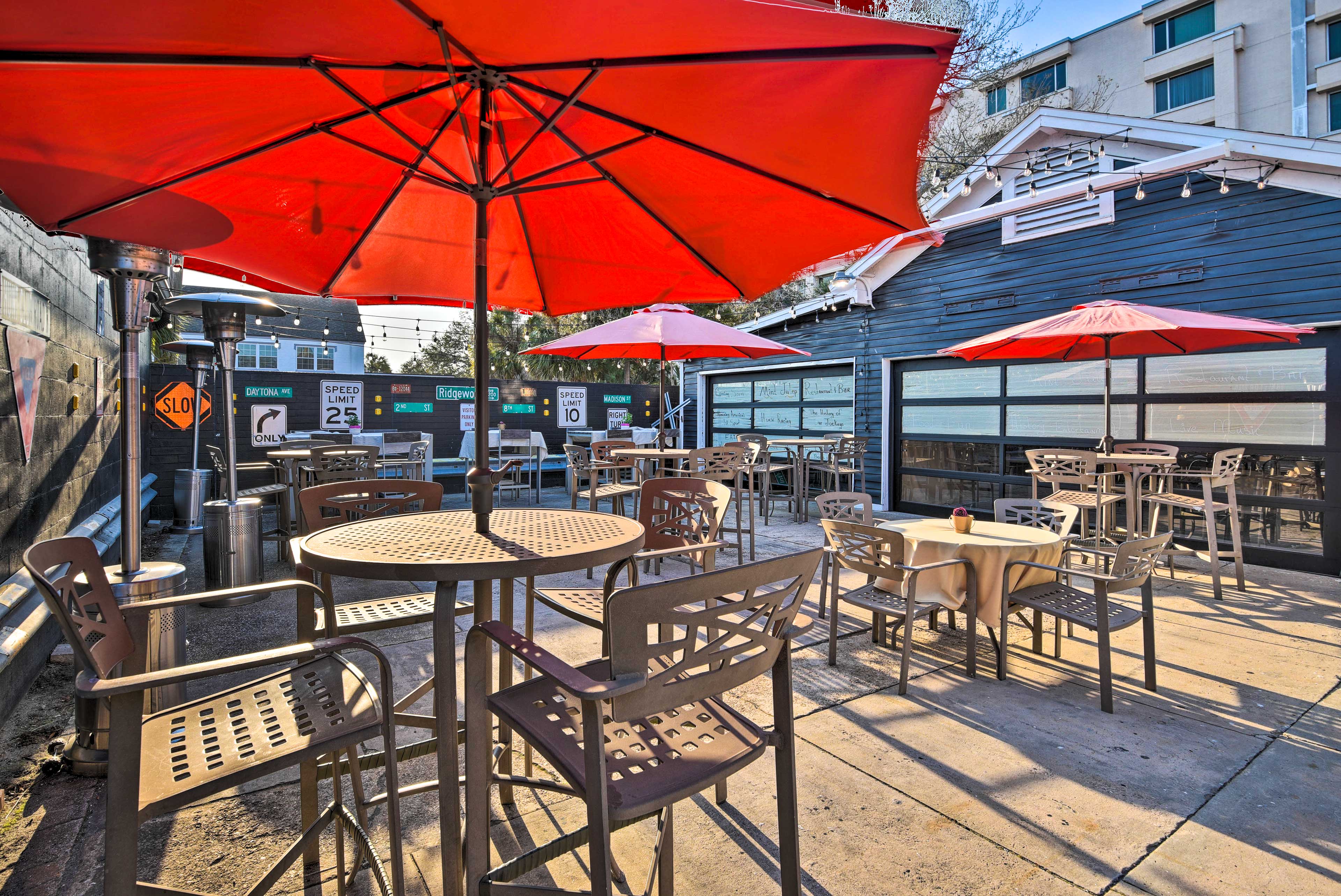 Shared Patio | Ample Outdoor Dining Space