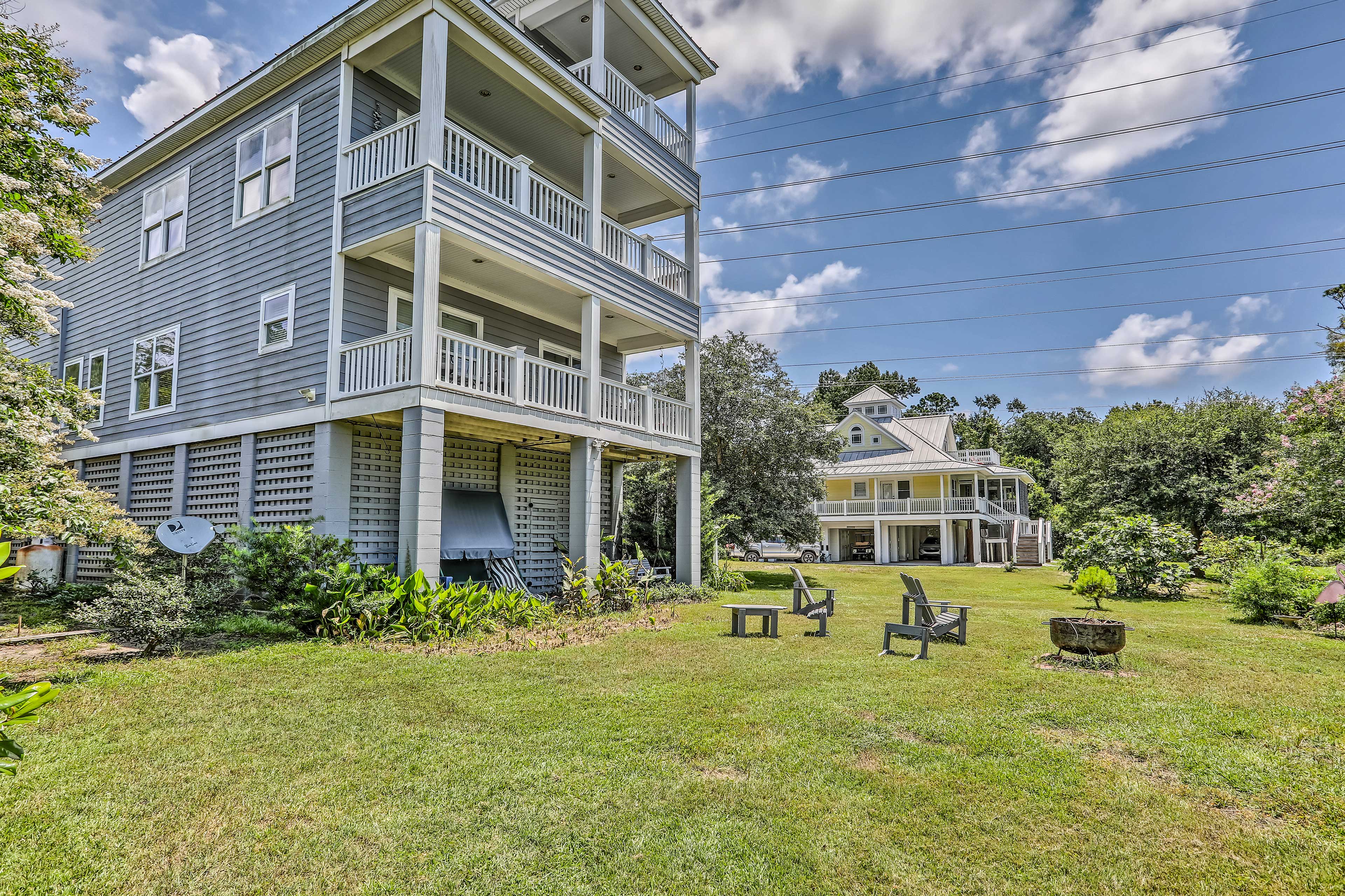 This 3-story vacation rental house is group friendly!
