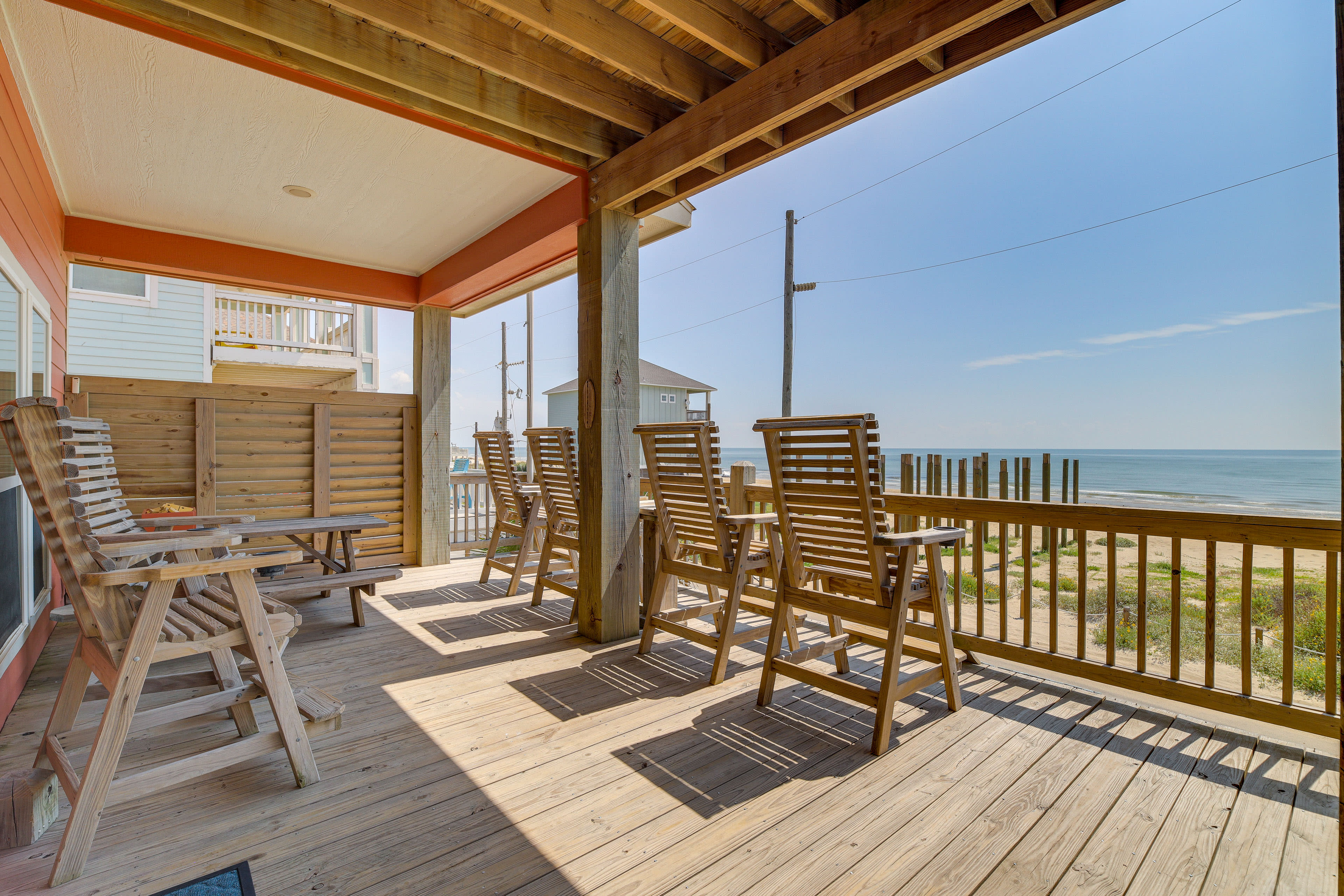 Furnished Deck | Seating | Ocean Views