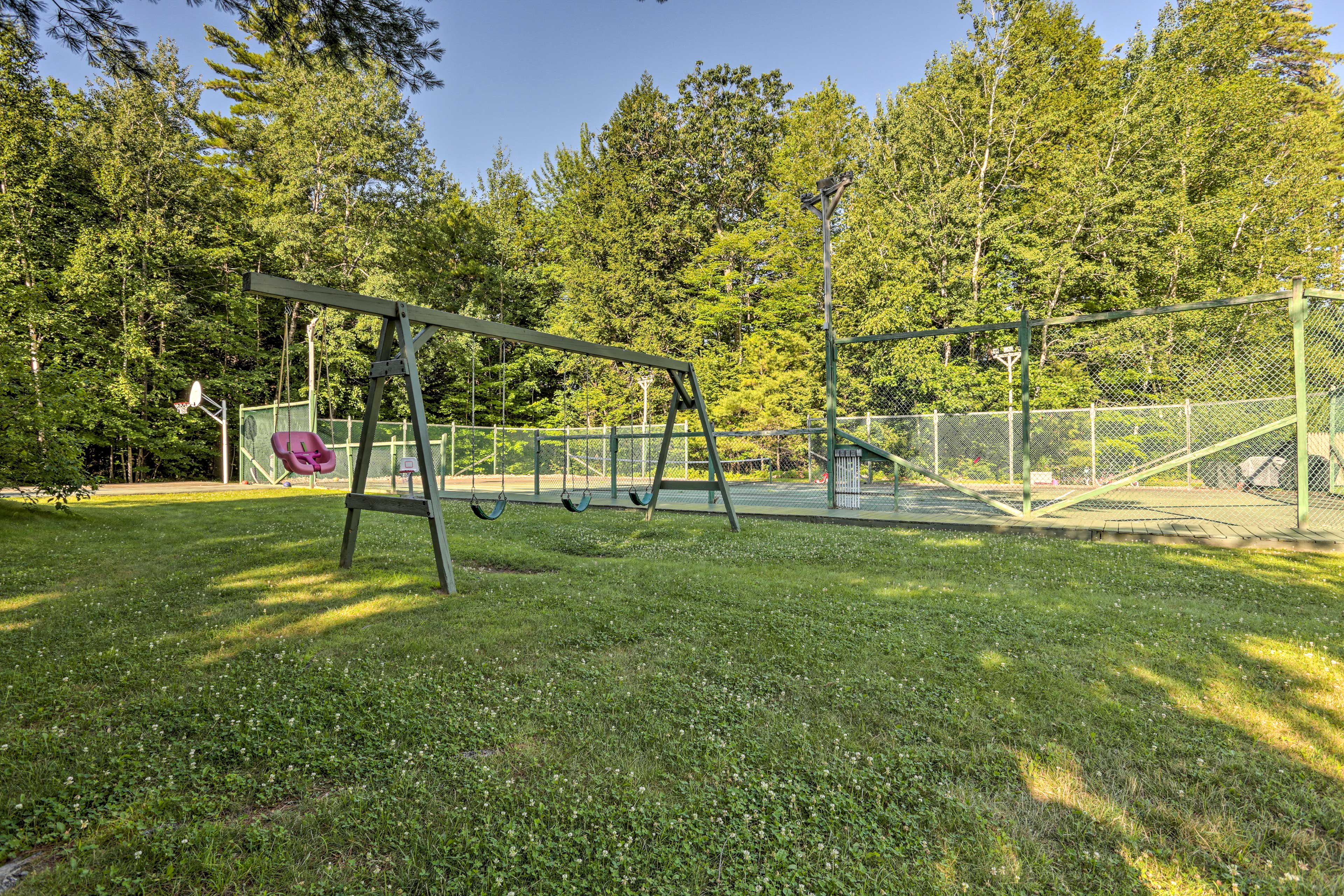 Kids will love having access to the playground!