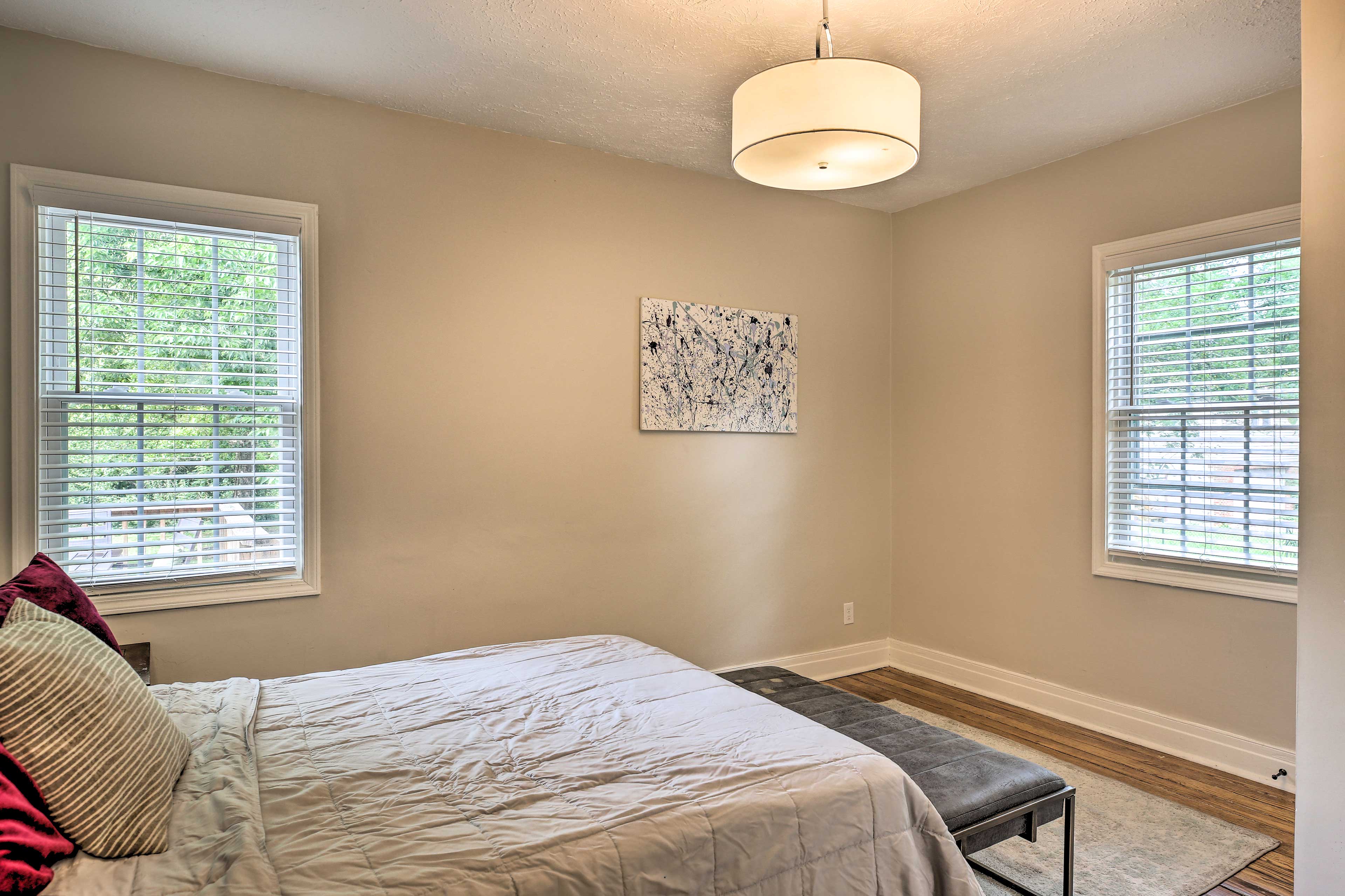 Find your solitude in this cozy bedroom.