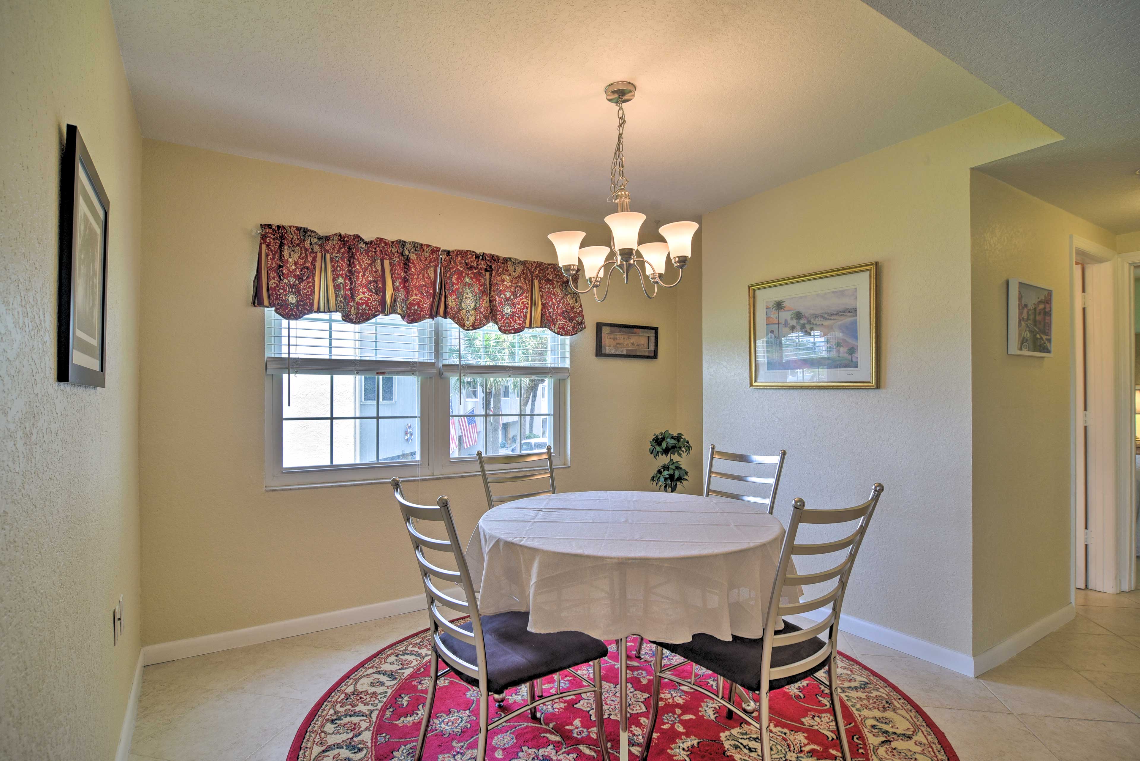 Wine and dine in your Treasure Island home-away-from-home!