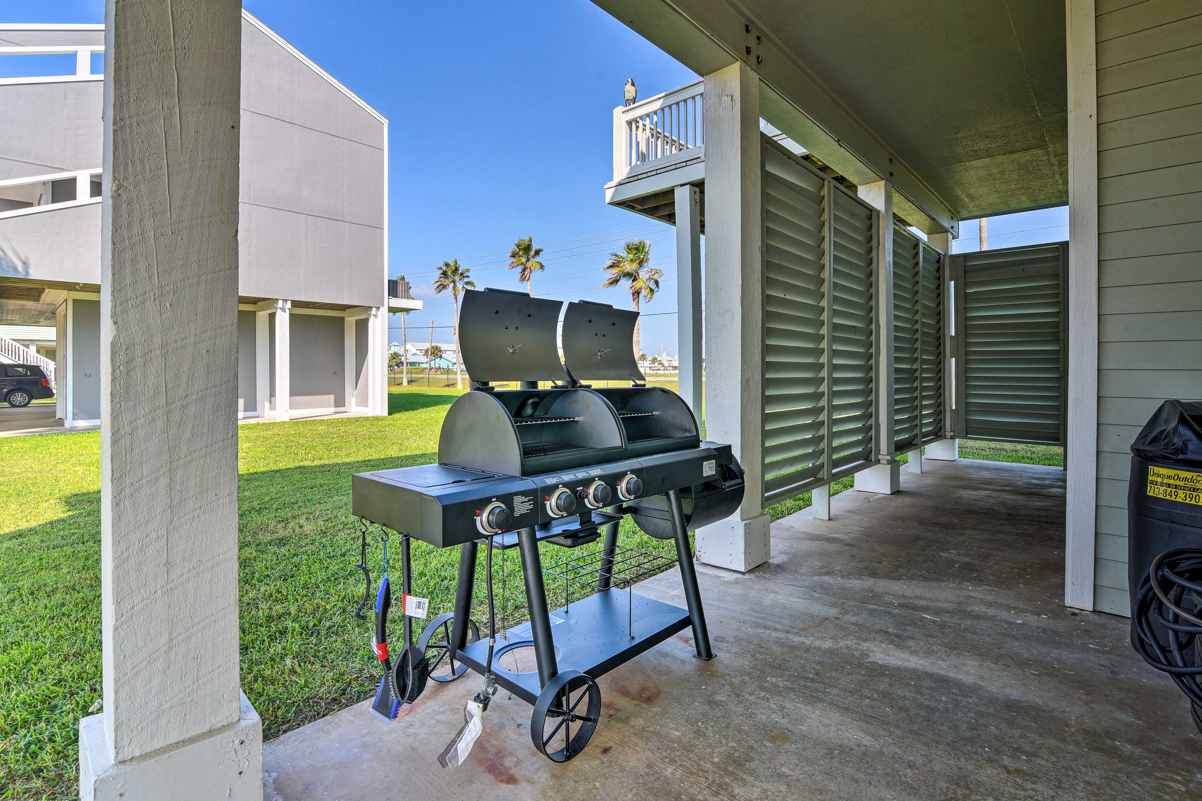 Lower-Level Patio | Gas Grill