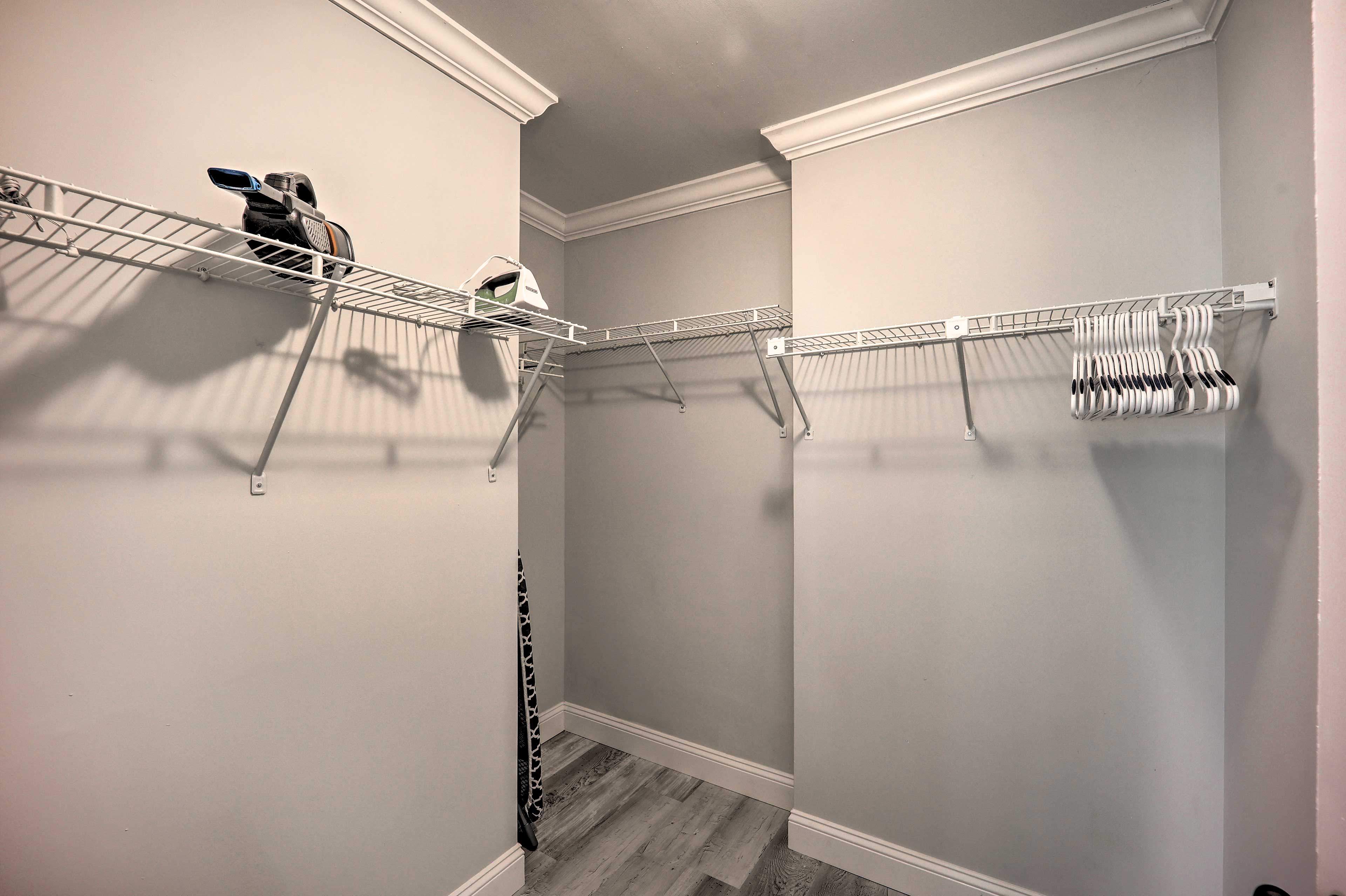 Walk-In Closet | Iron/Board