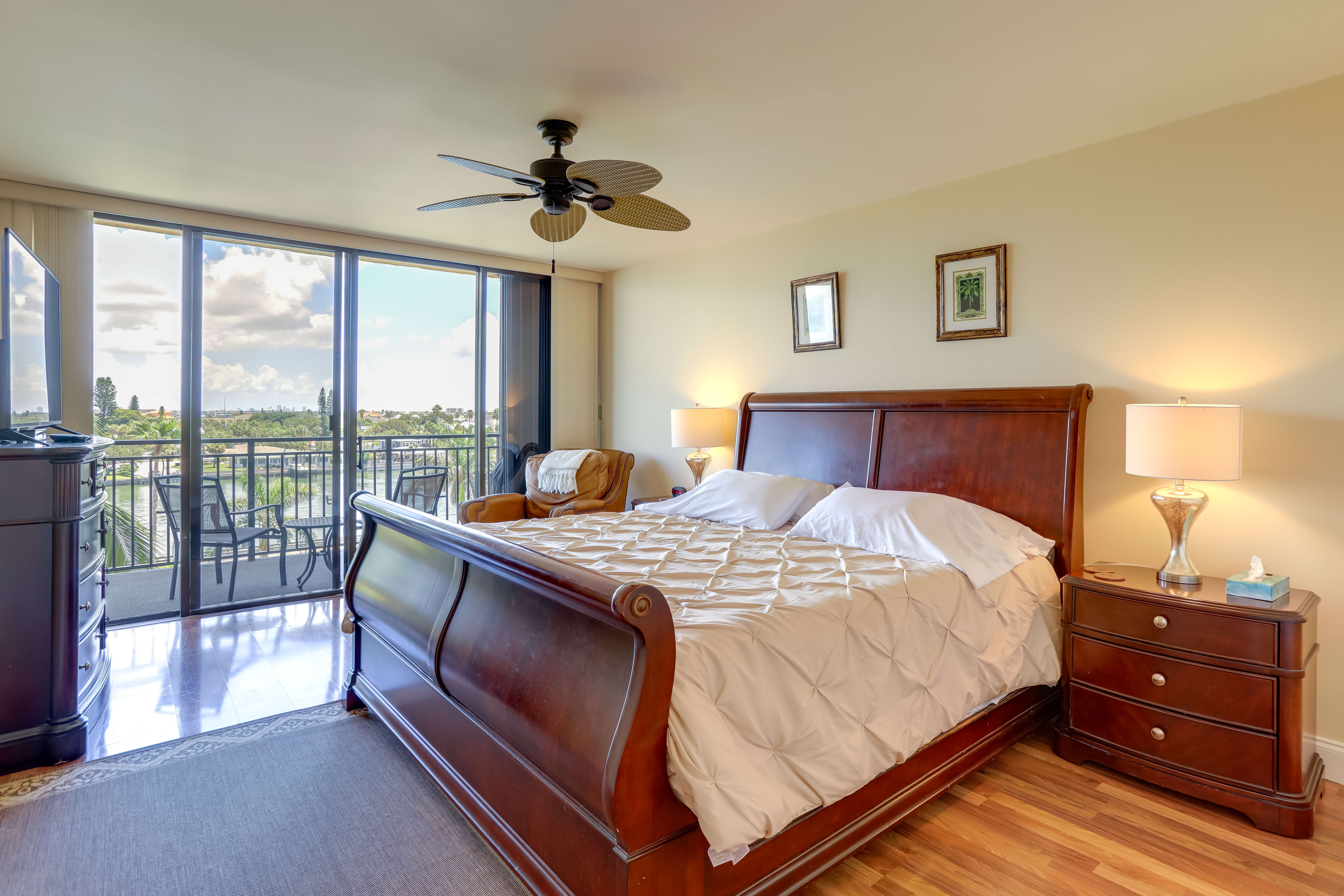 Bedroom 1 | King Bed | Balcony Access