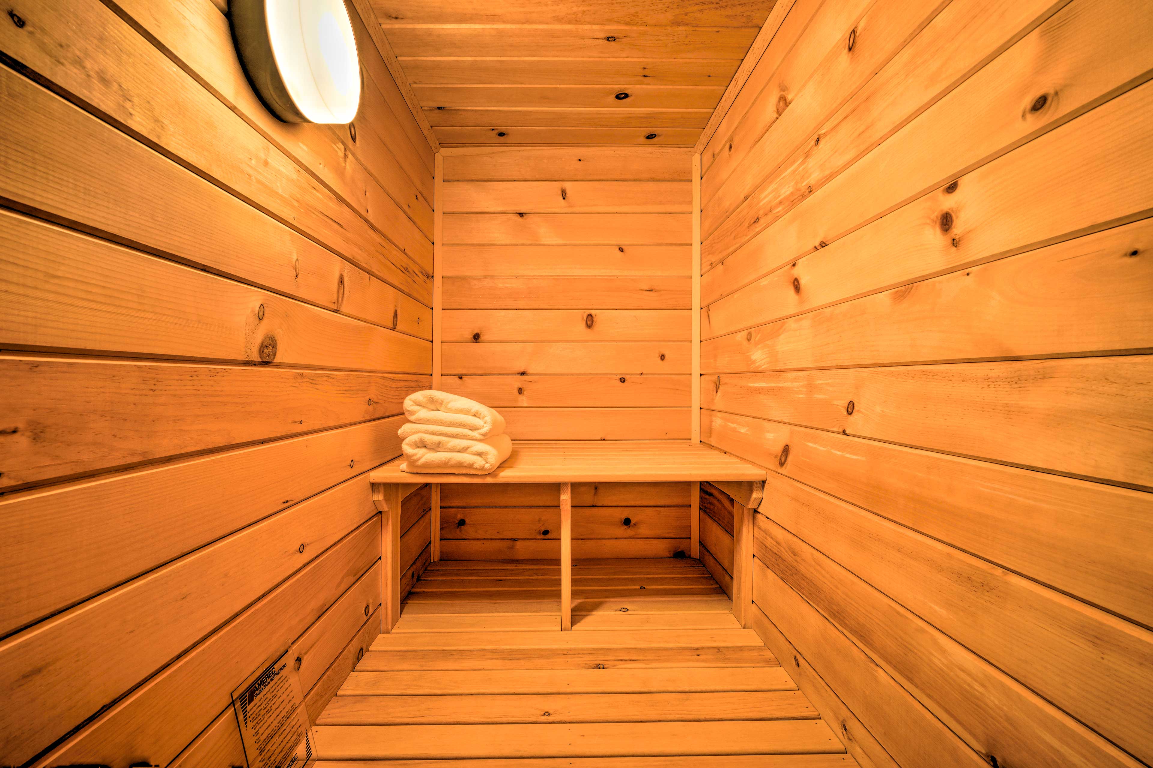 Sauna | Spa Room | 2nd Floor