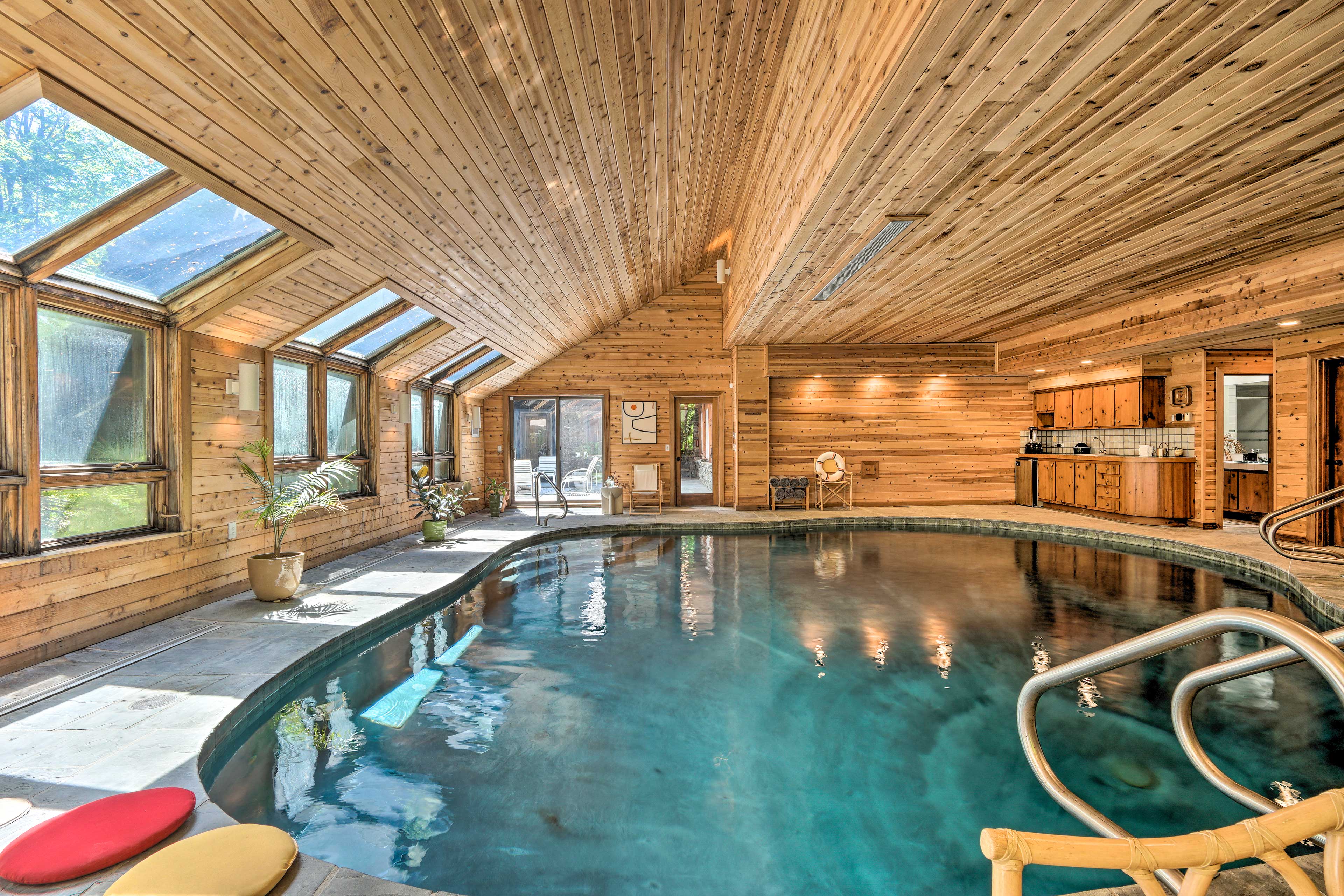 Indoor Pool Oasis | Deck Access | Wet Bar