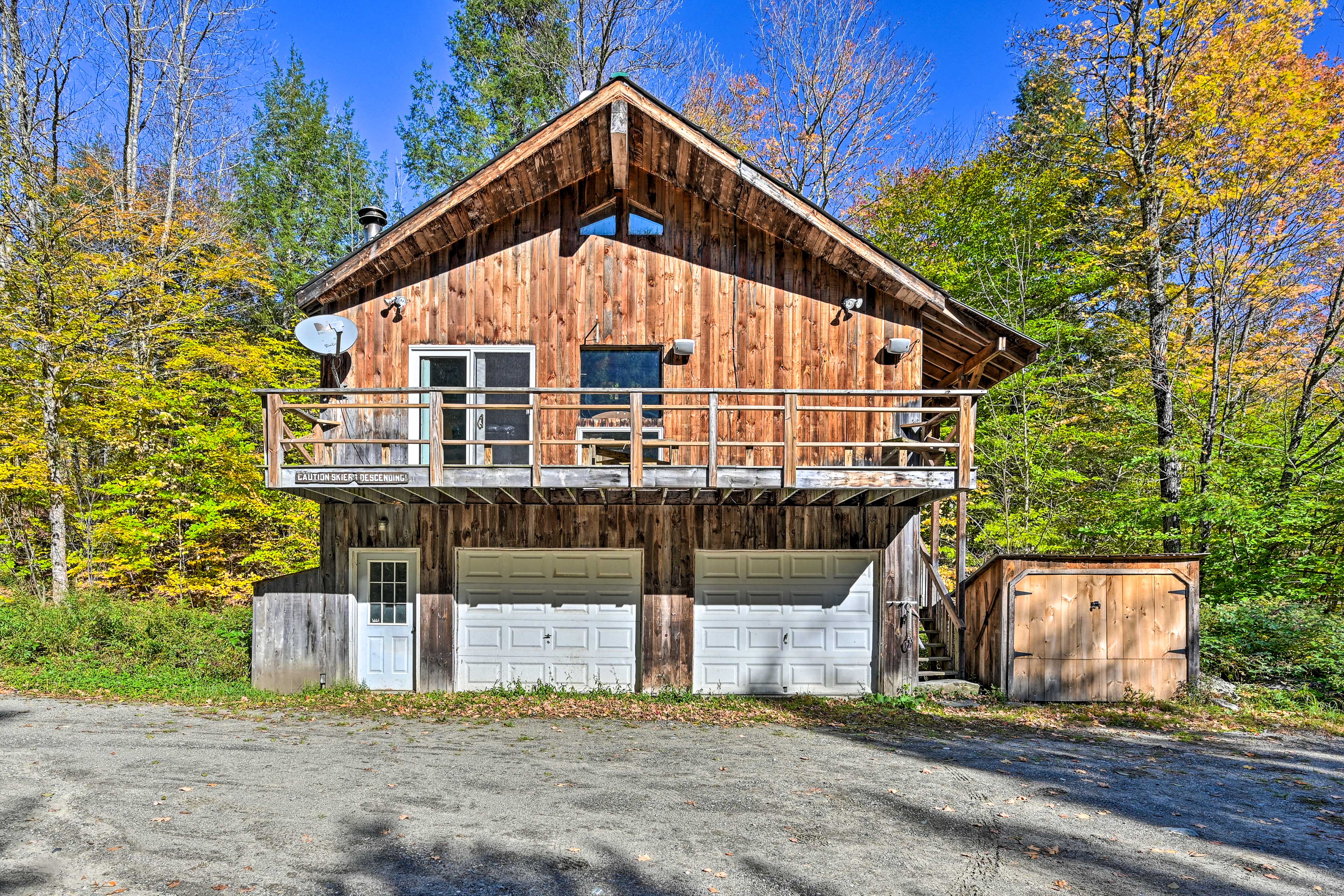 Cabin Exterior | 3 Miles to Stowe Mountain Resort