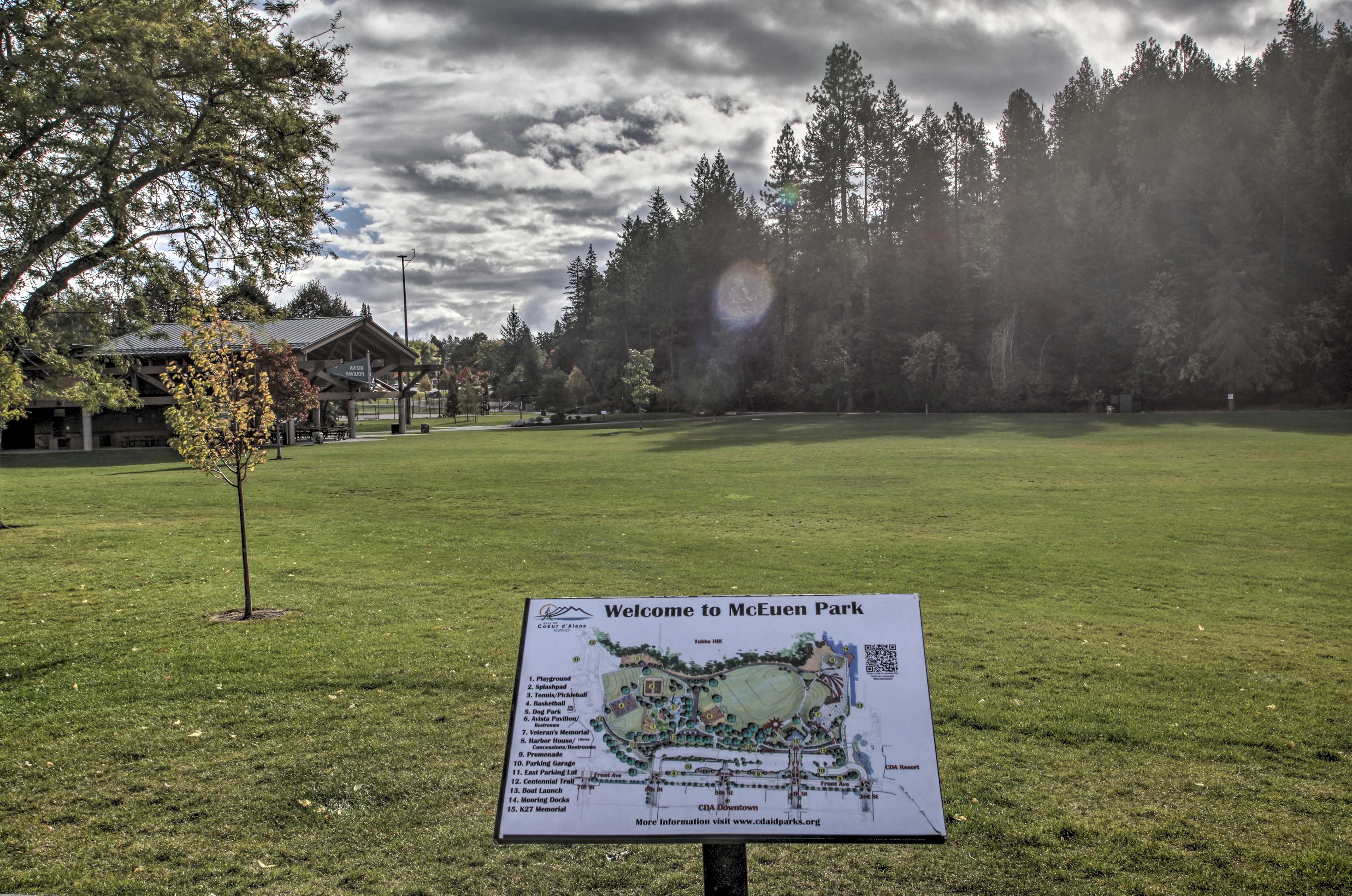 Downtown Coeur d'Alene | McEuen Park (0.3 miles)