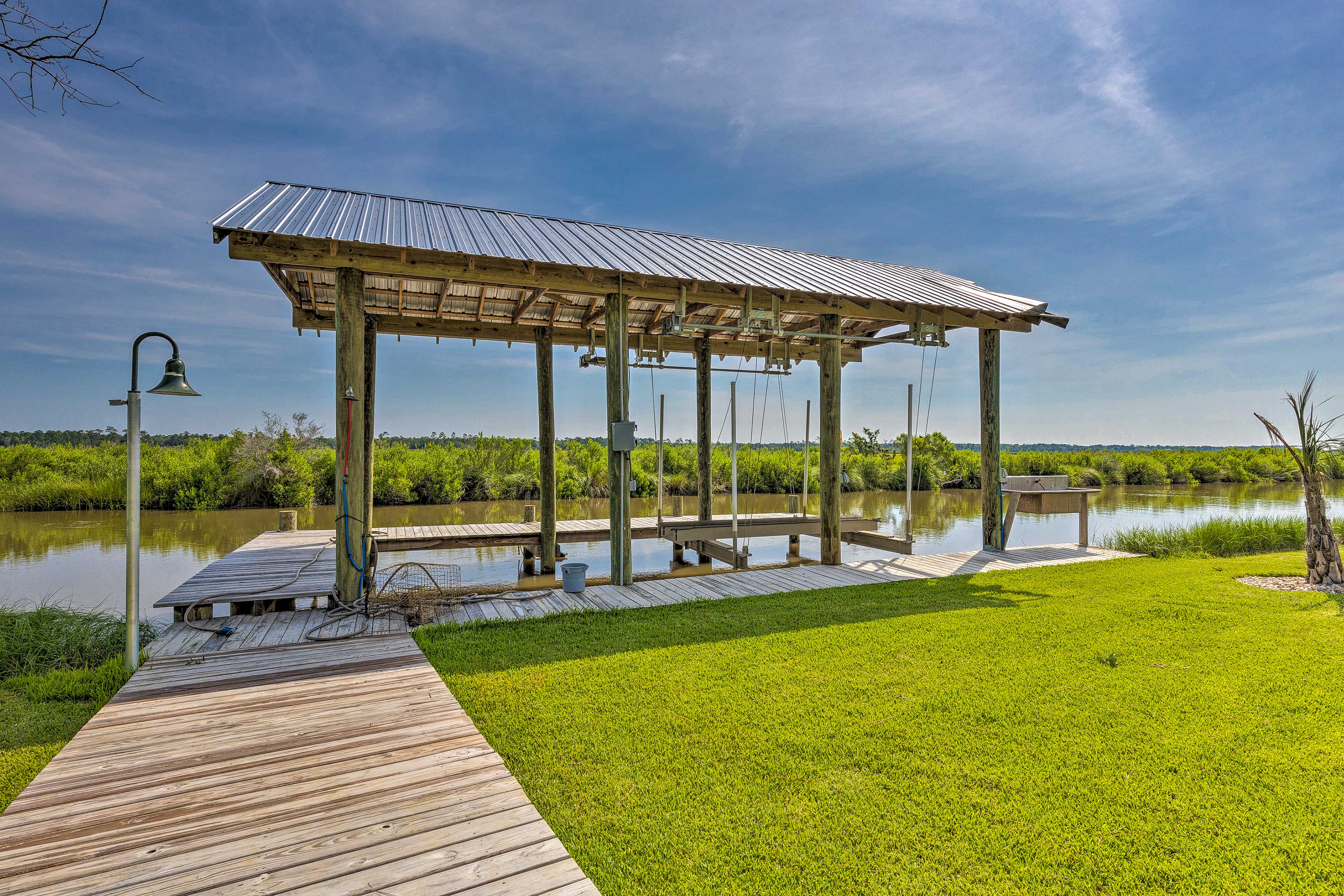 Private Dock & Boat Slip