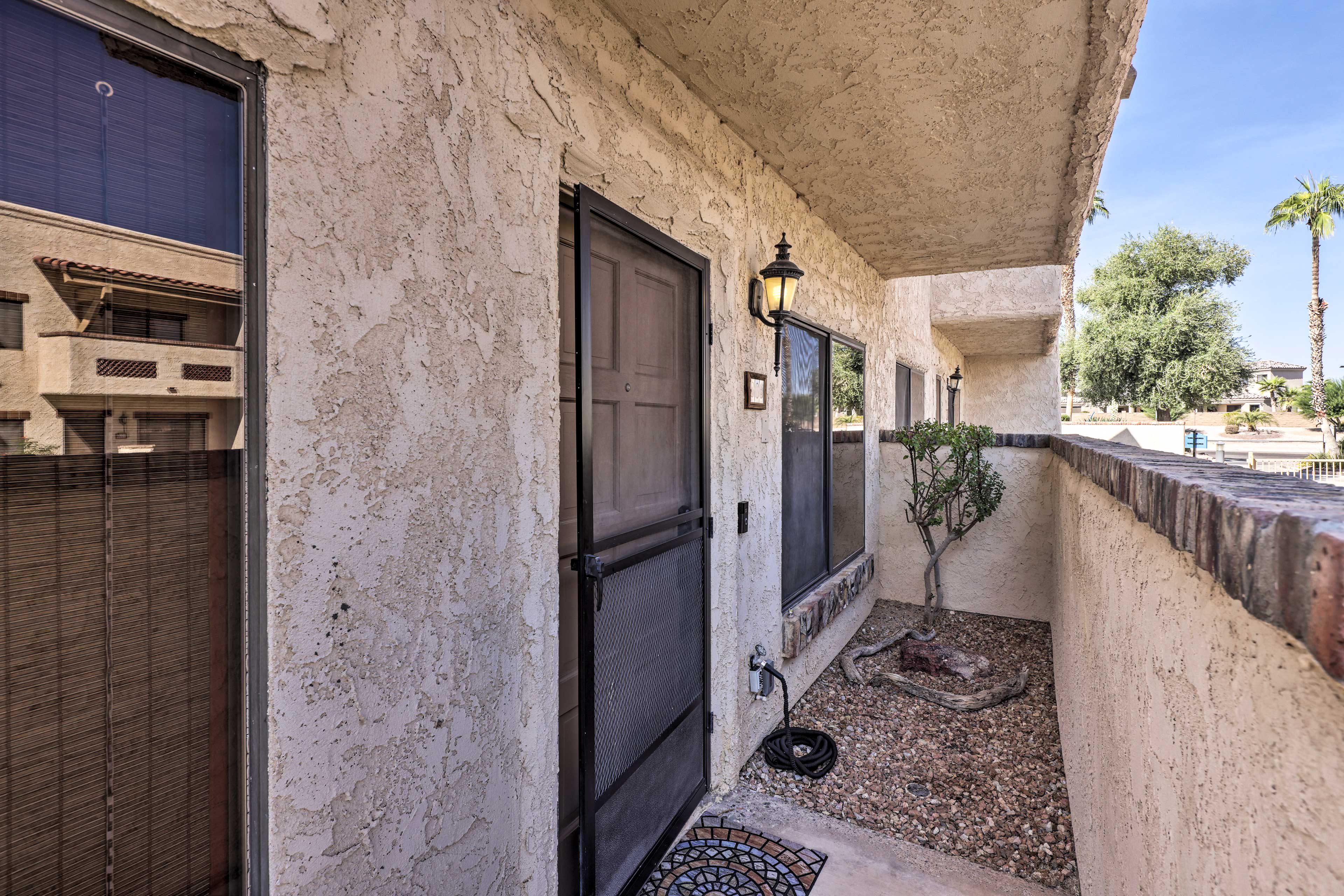 Condo Exterior | Access Via Keyless Entry