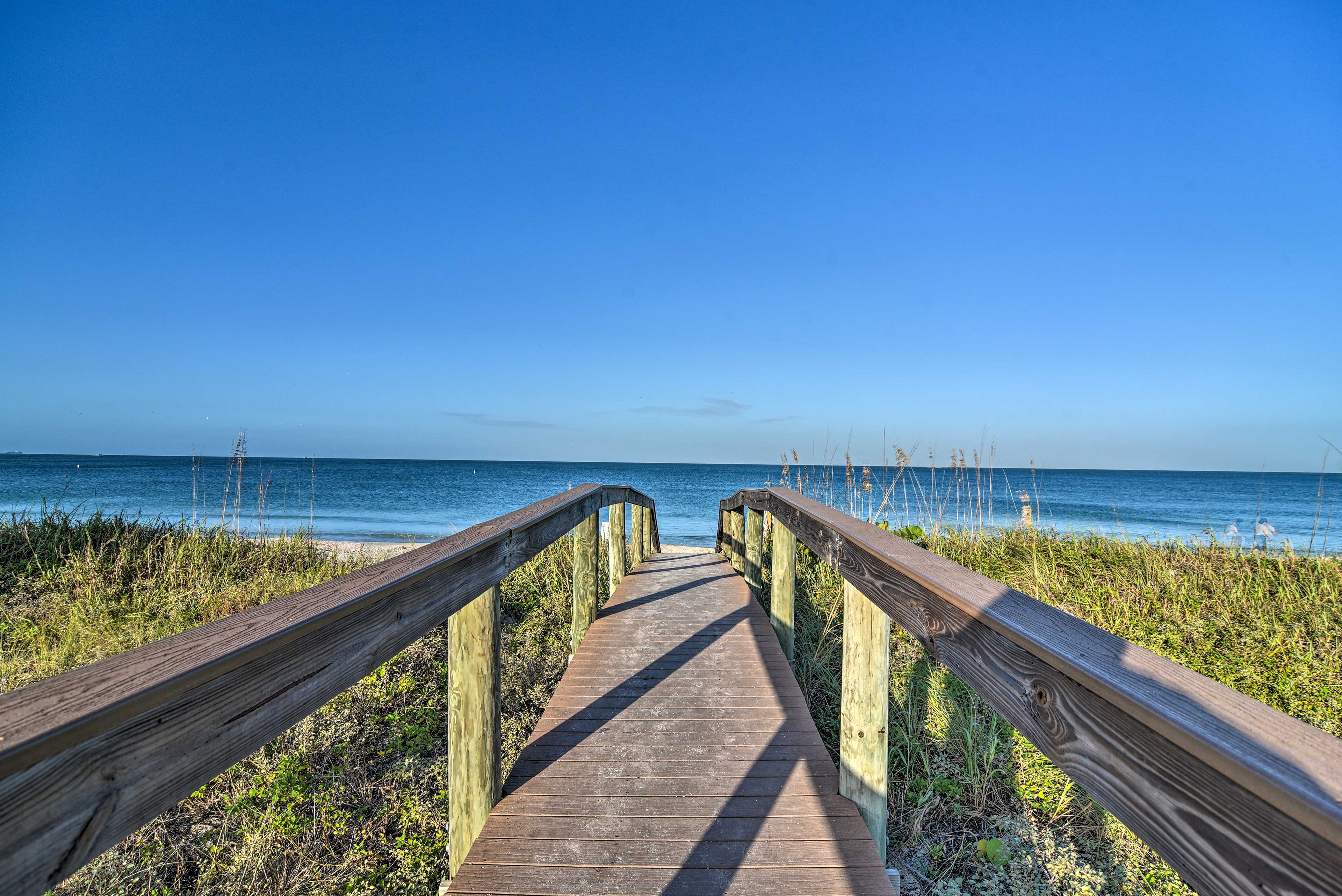 Boardwalk to St. Pete Beach