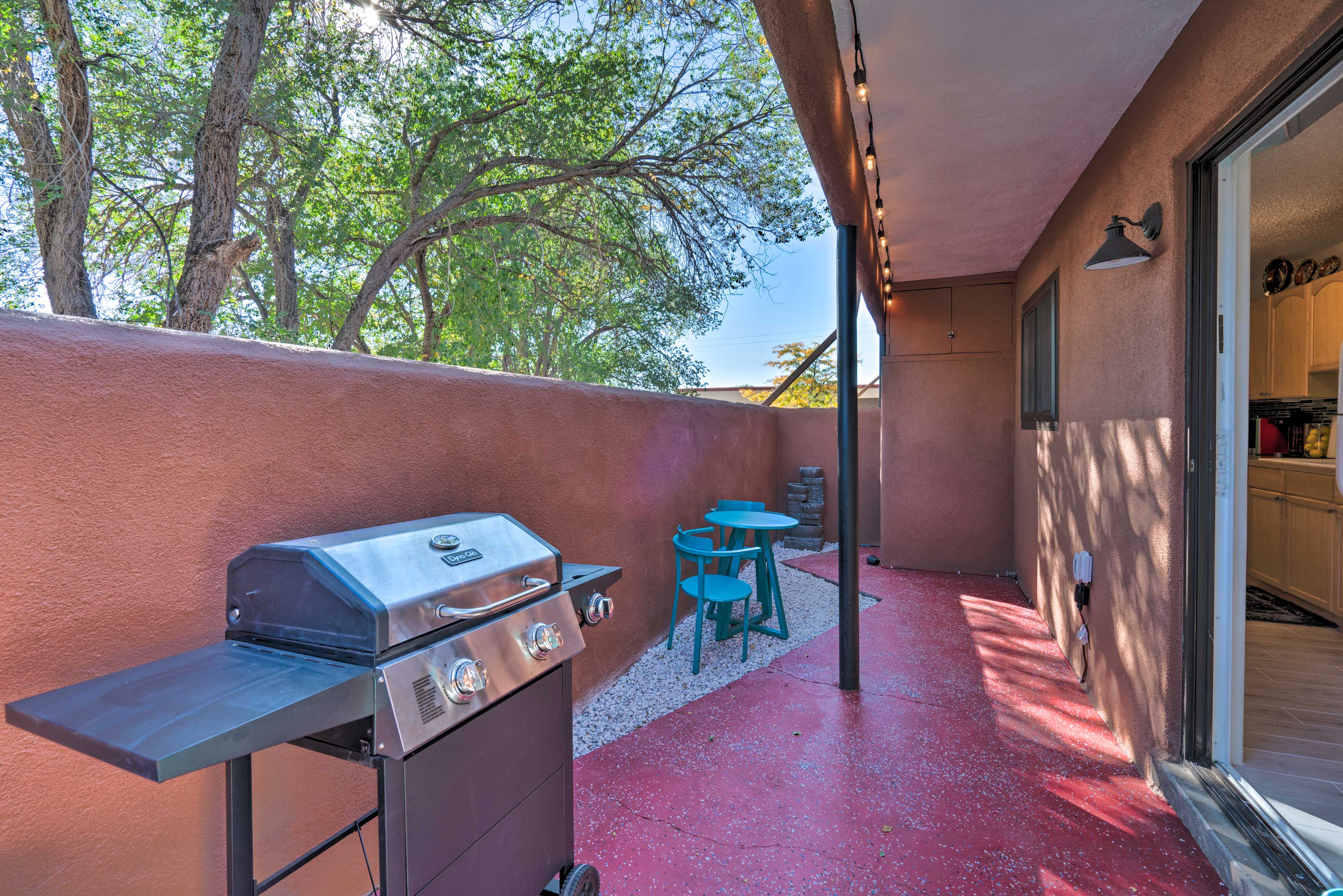 Private Patio | Gas Grill | Step-Free Access