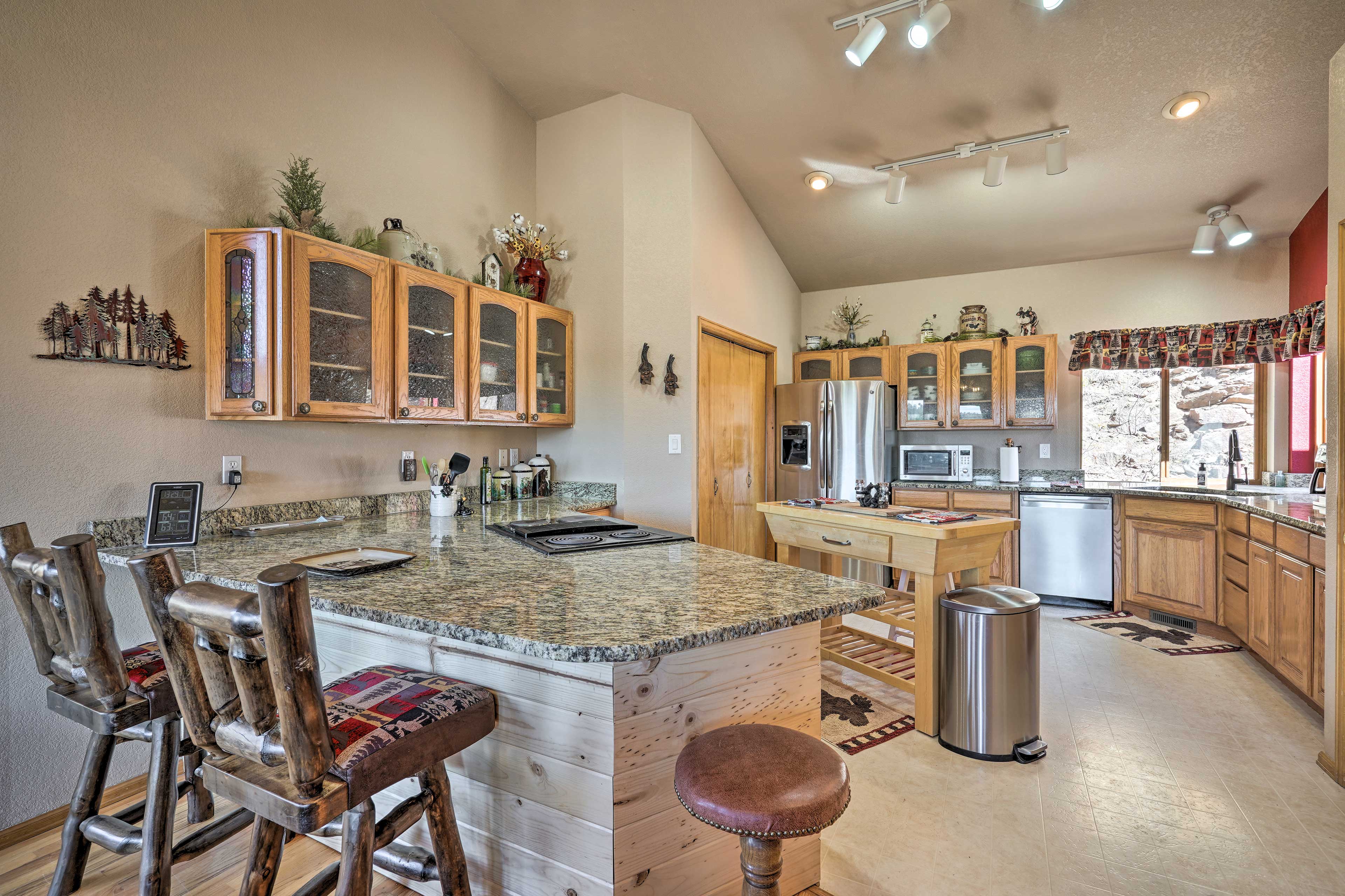 Kitchen | Fully Equipped | Stainless Steel Appliances