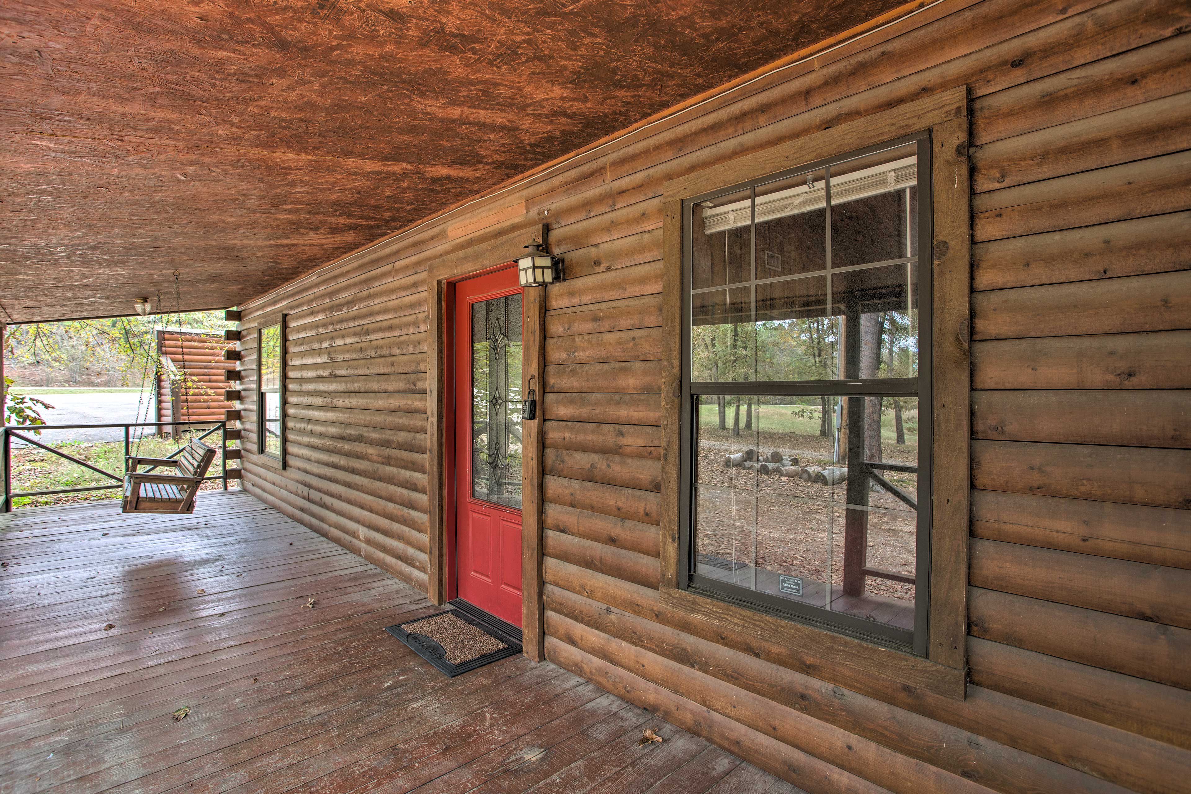 Private Covered Porch