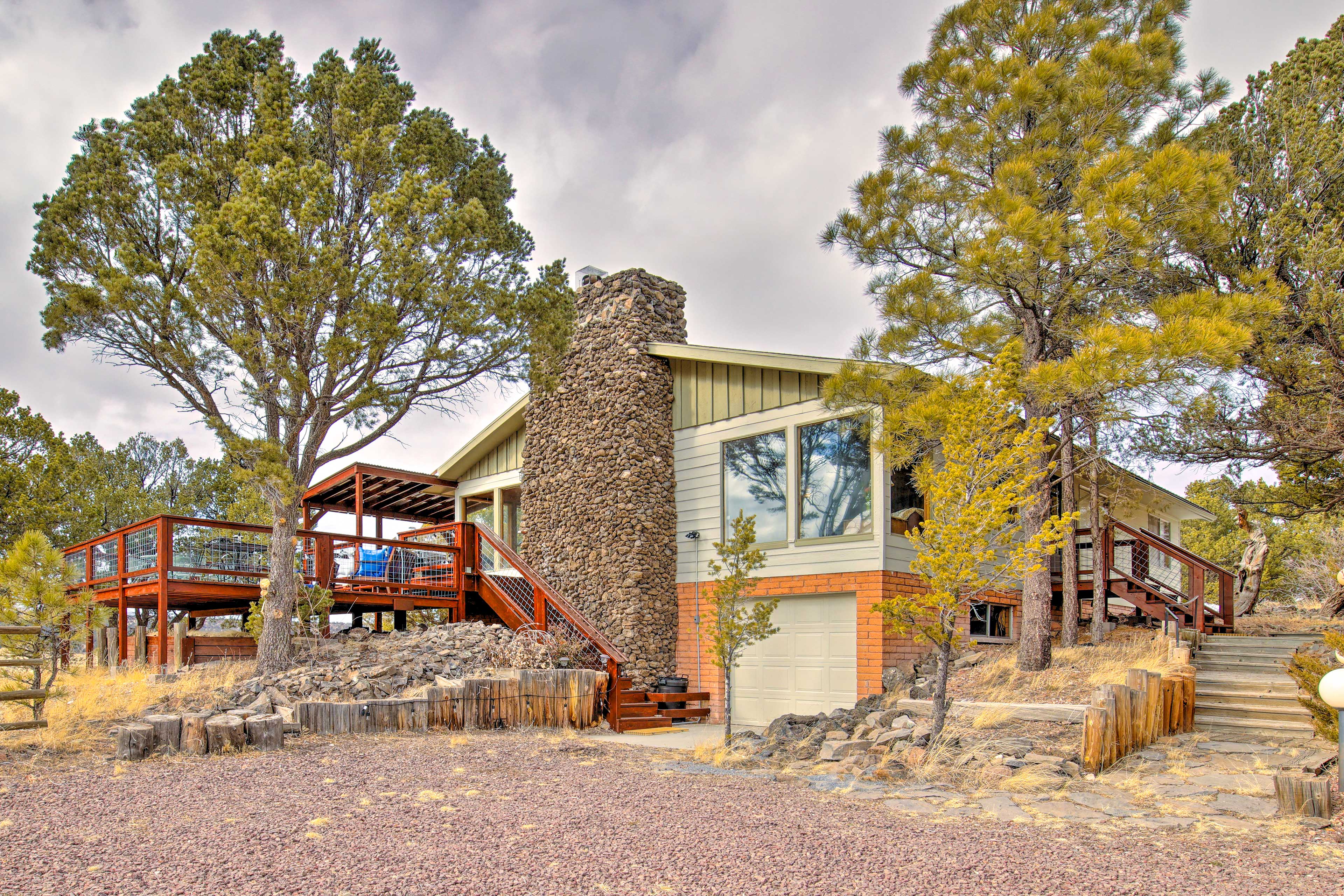 Cabin Exterior | Striking Mountain Views