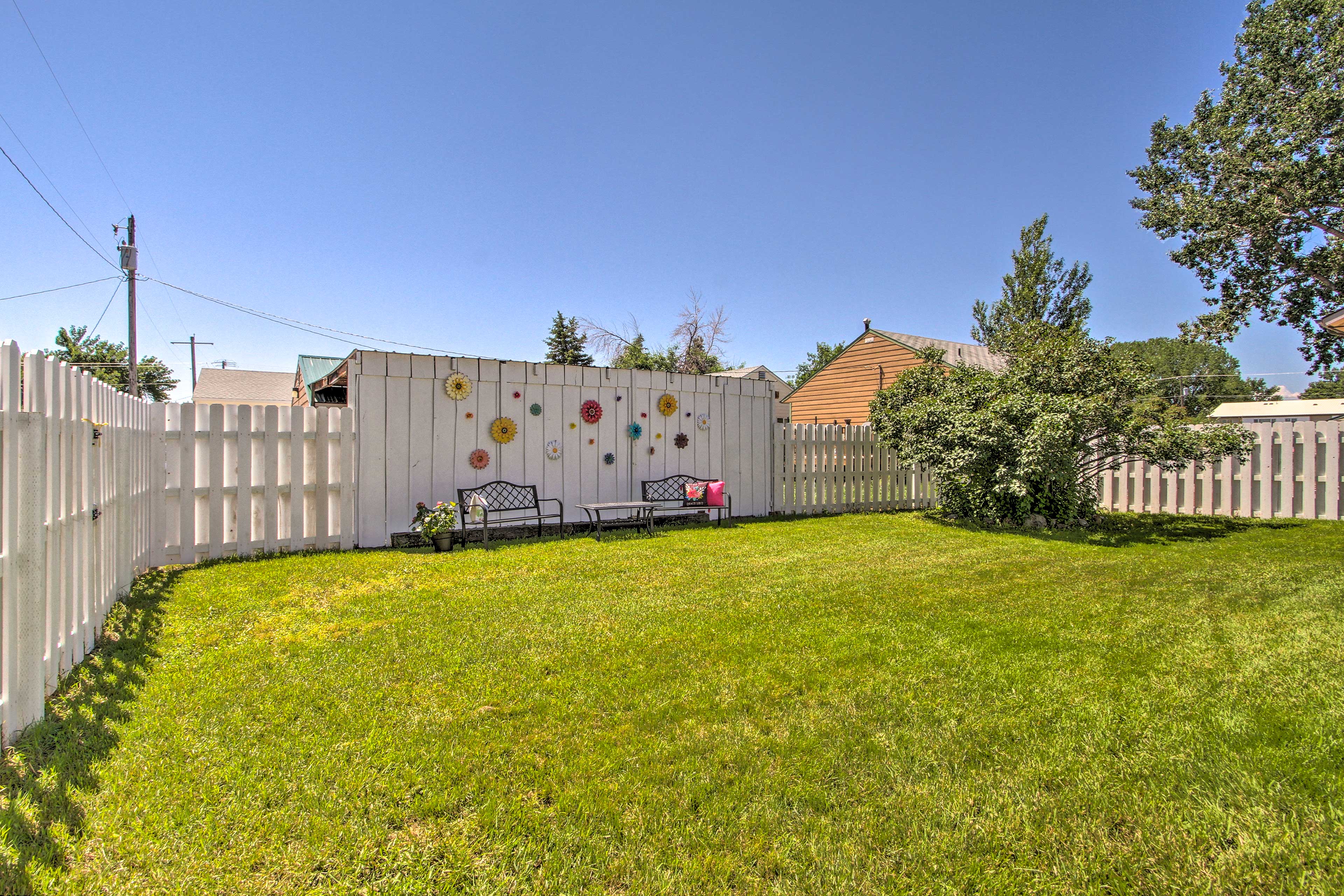 Fenced Backyard