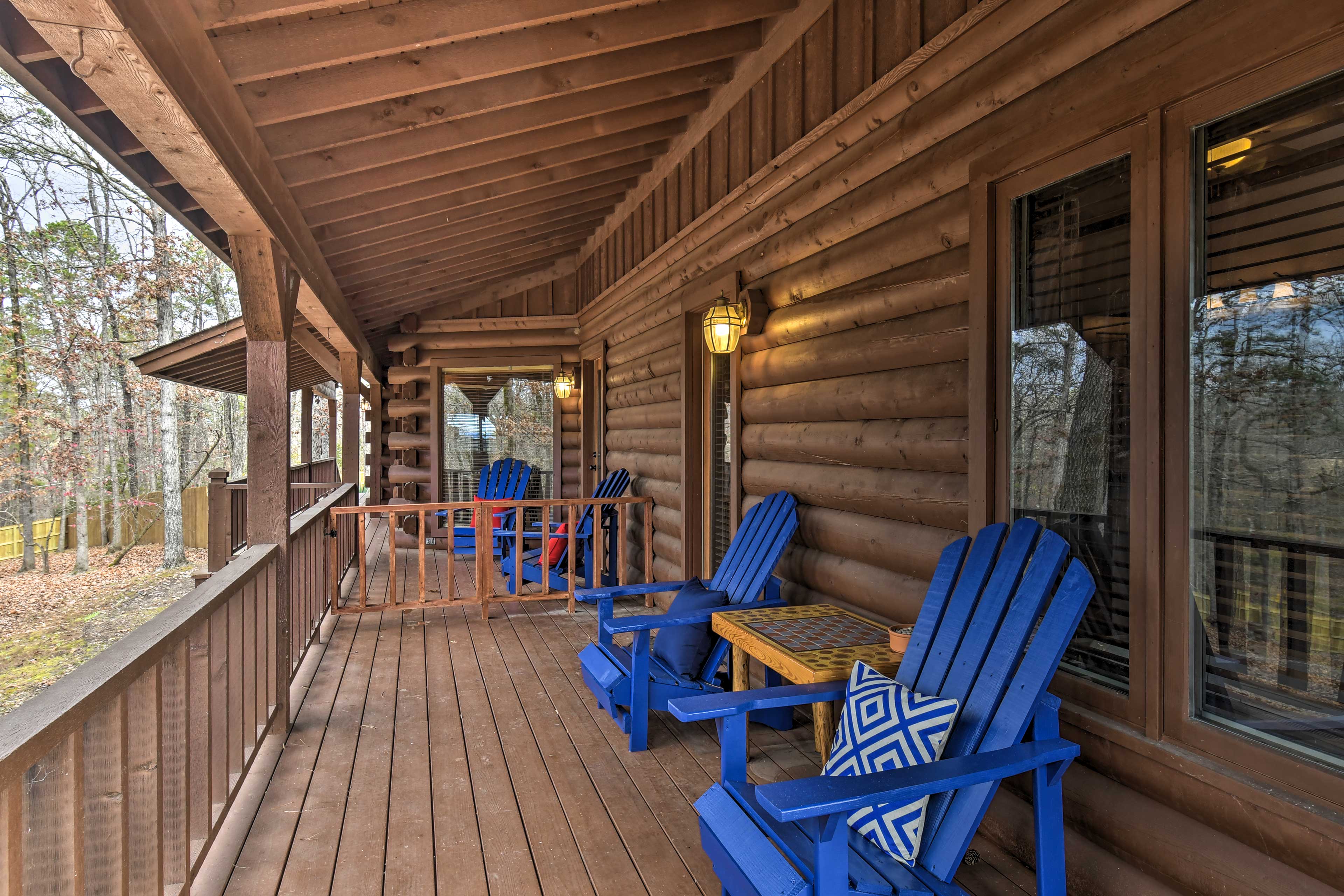 Back Deck | Seating of Master Suite | Additional Seating off Living Area