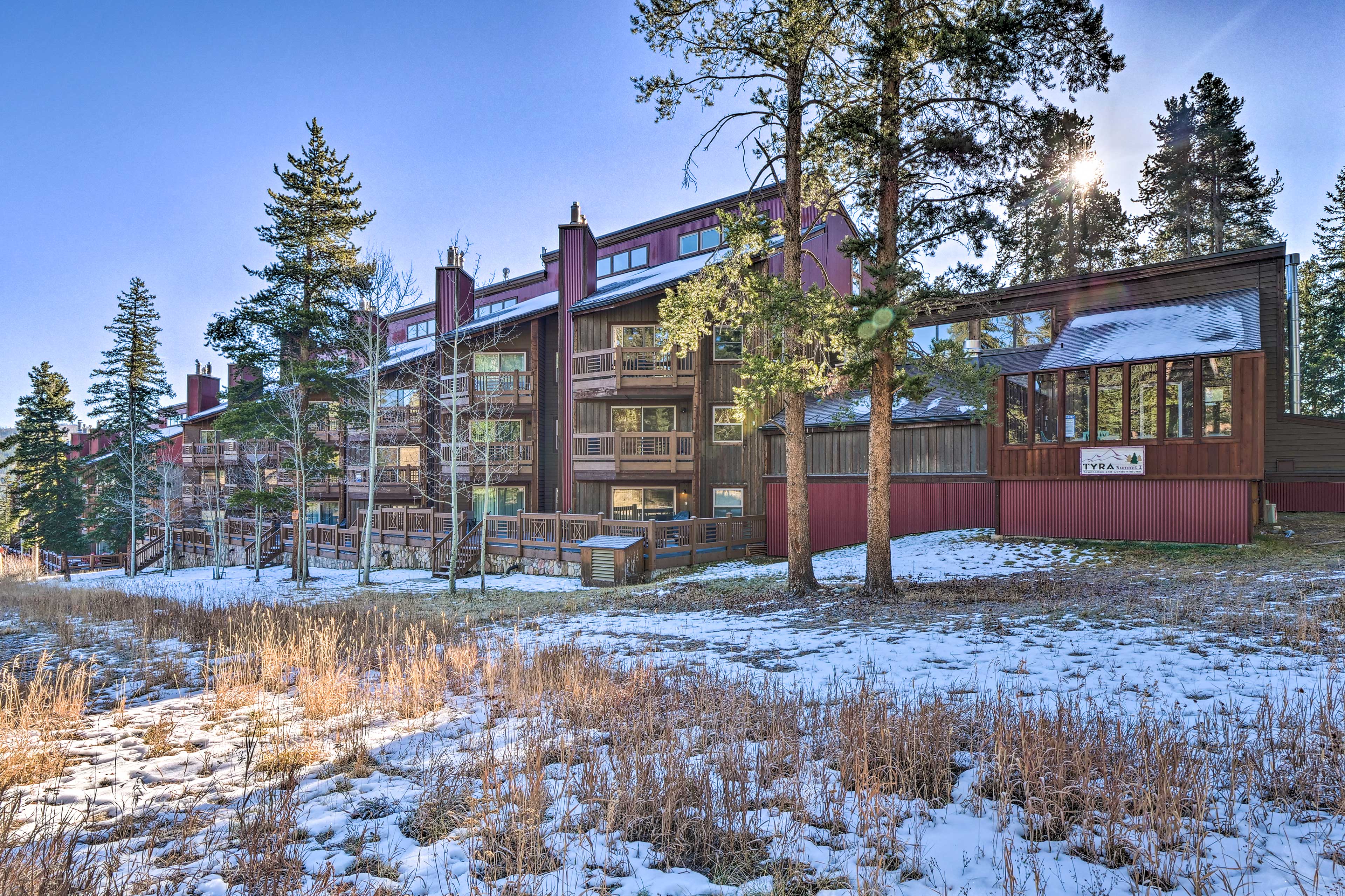 Condo Exterior from 4 O'Clock Ski Run