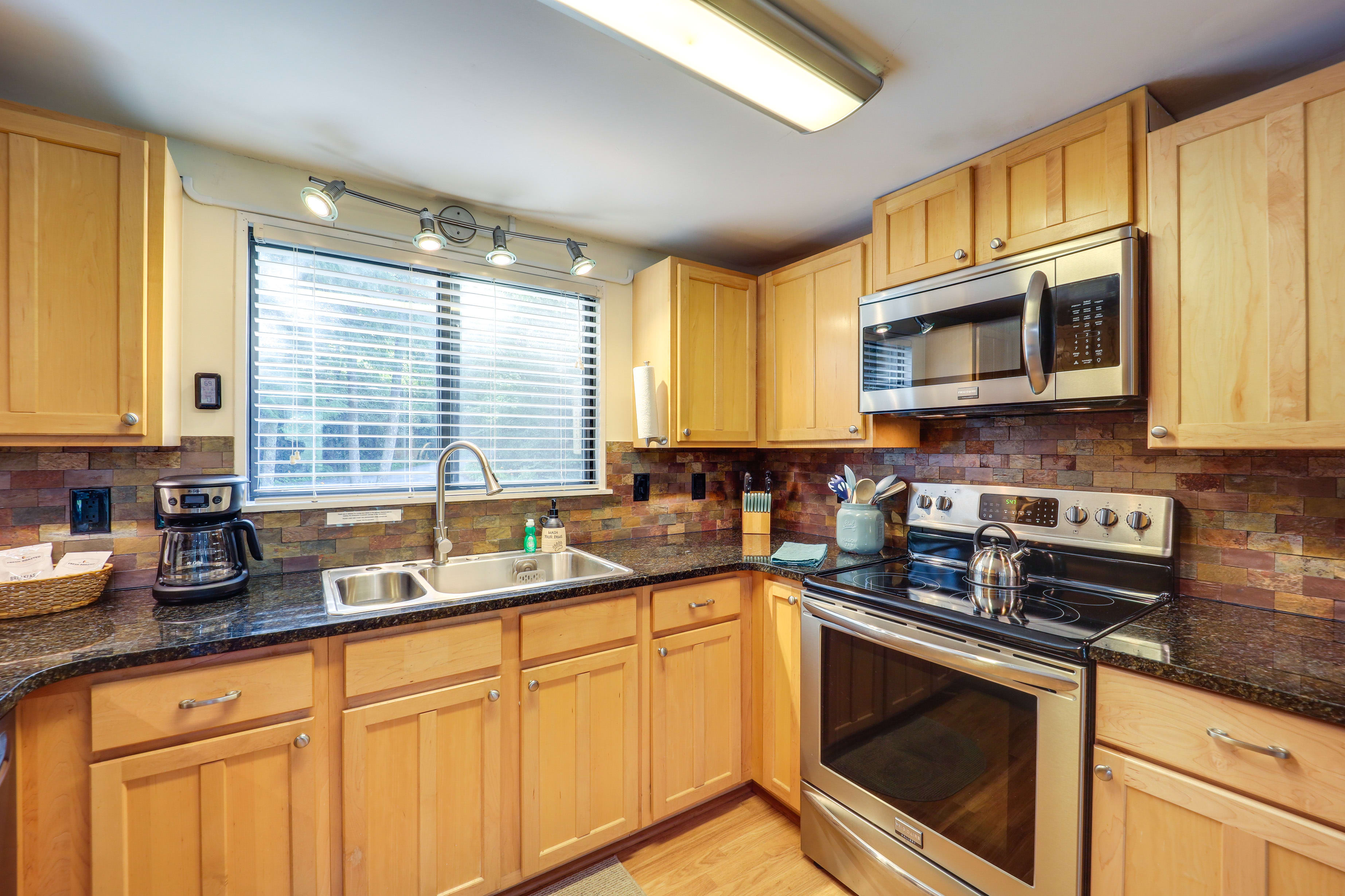 Kitchen | Fully Equipped | Stainless Steel Appliances