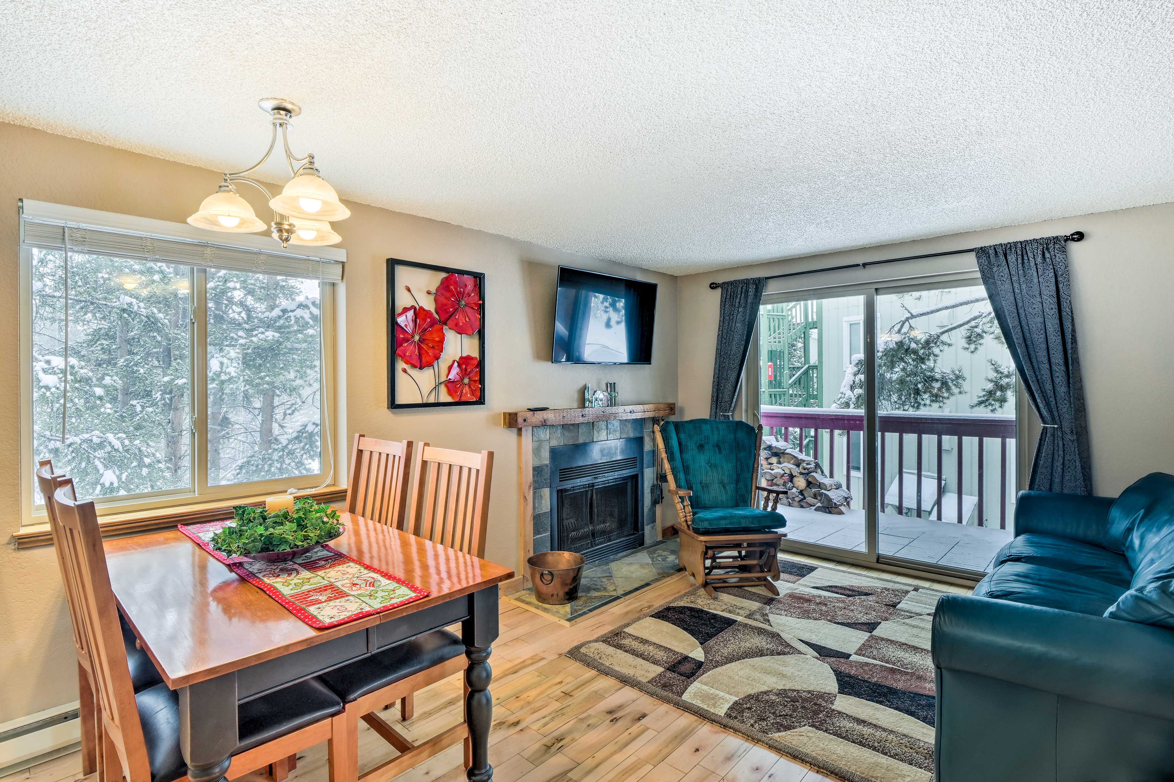 Breckenridge Vacation Rental | 2BR | 1BA | Private Condo | Stairs Required