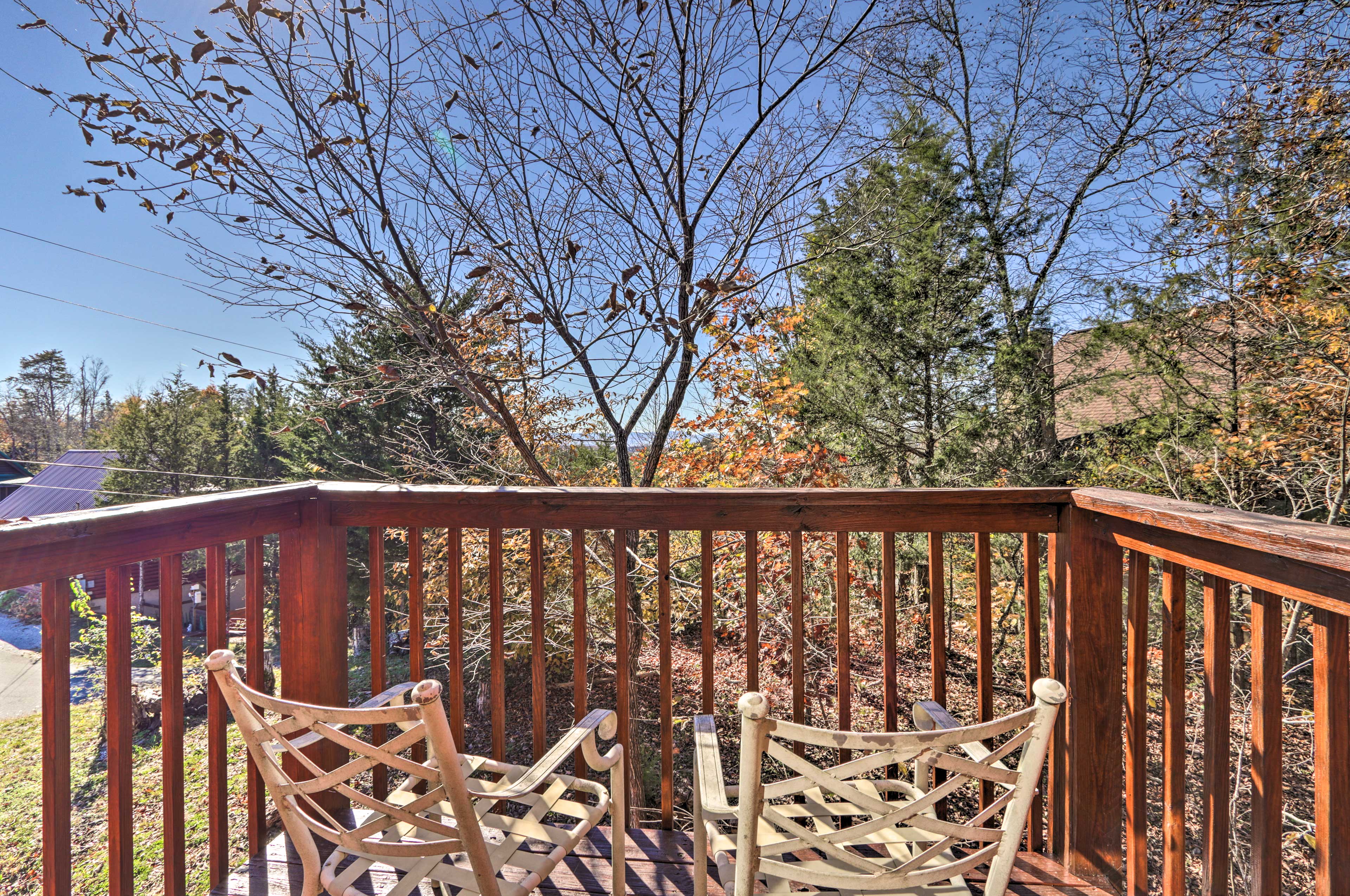 Upstairs Balcony