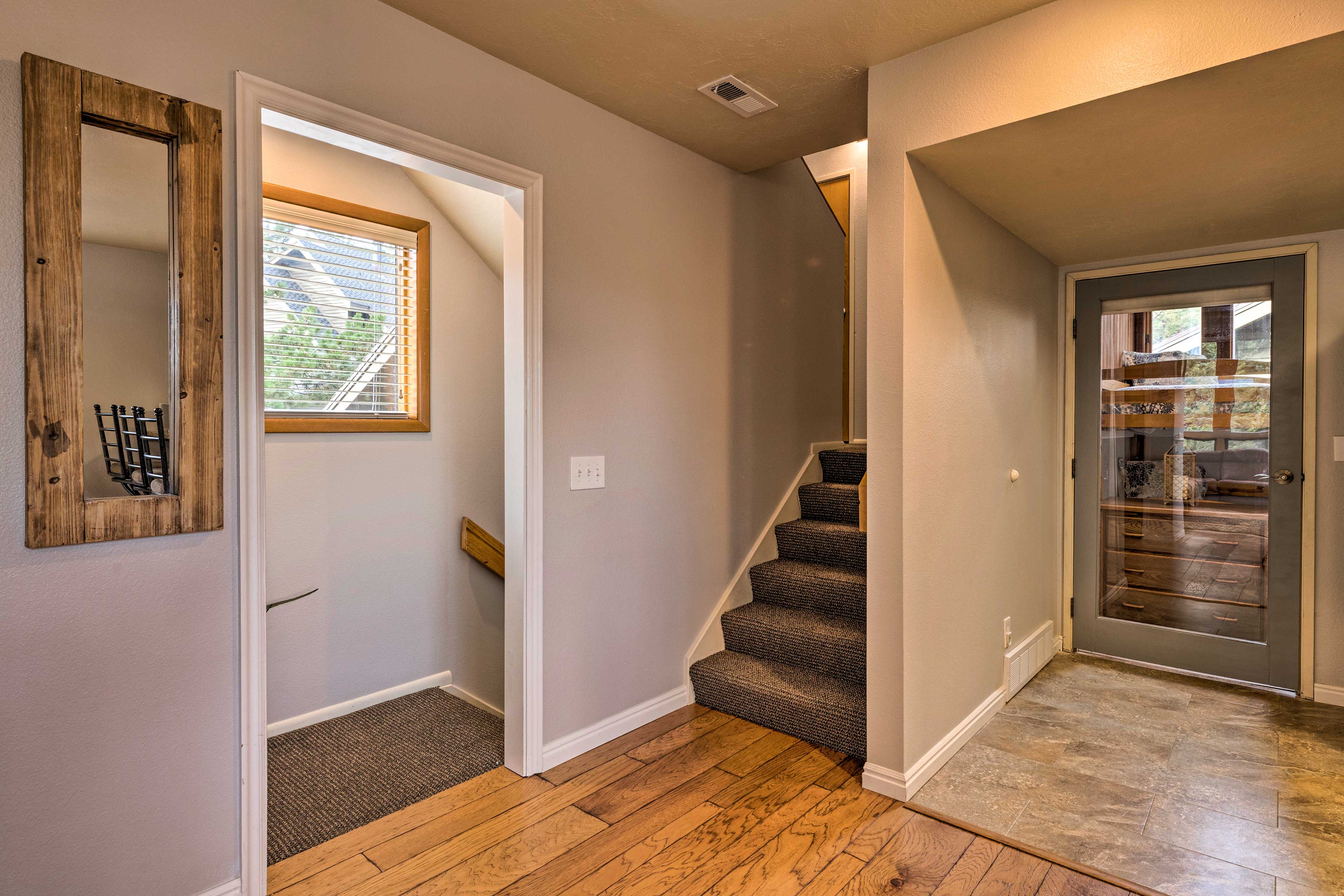 Living Room | Stairs Required | Private Entrance